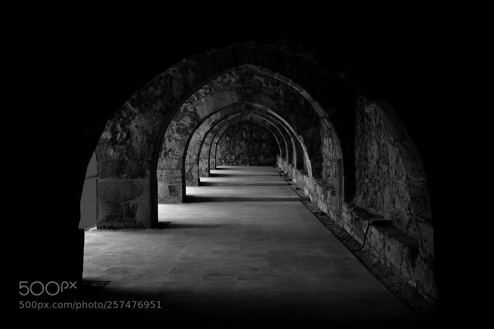 Canon EOS 60D sample photo. Dark tunnel photography