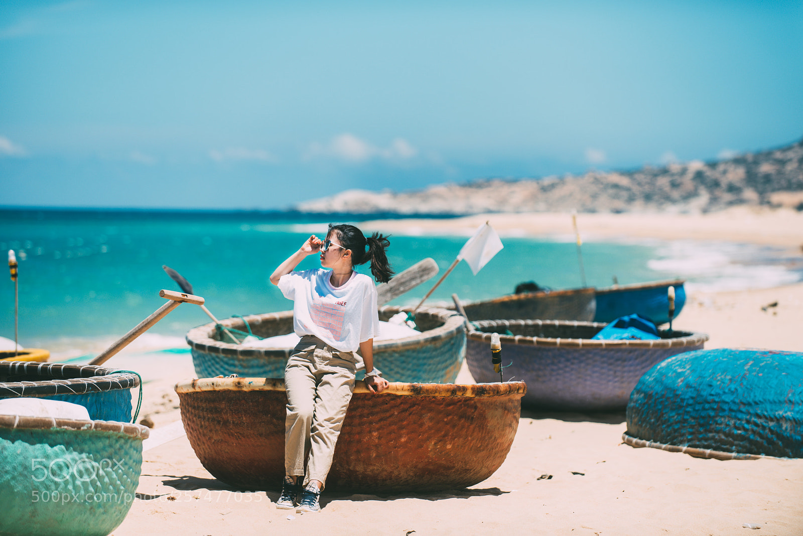 Nikon D810 sample photo. Portrait in mui dinh photography
