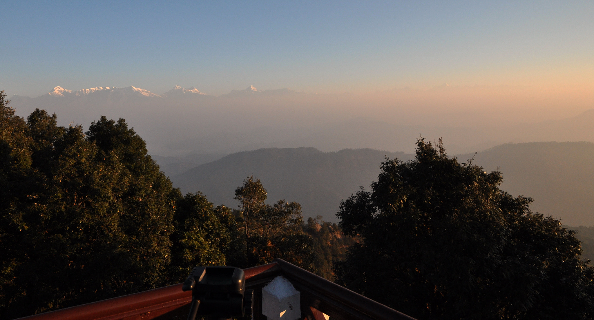 Nikon AF-S DX Nikkor 16-85mm F3.5-5.6G ED VR sample photo. View from binsar photography