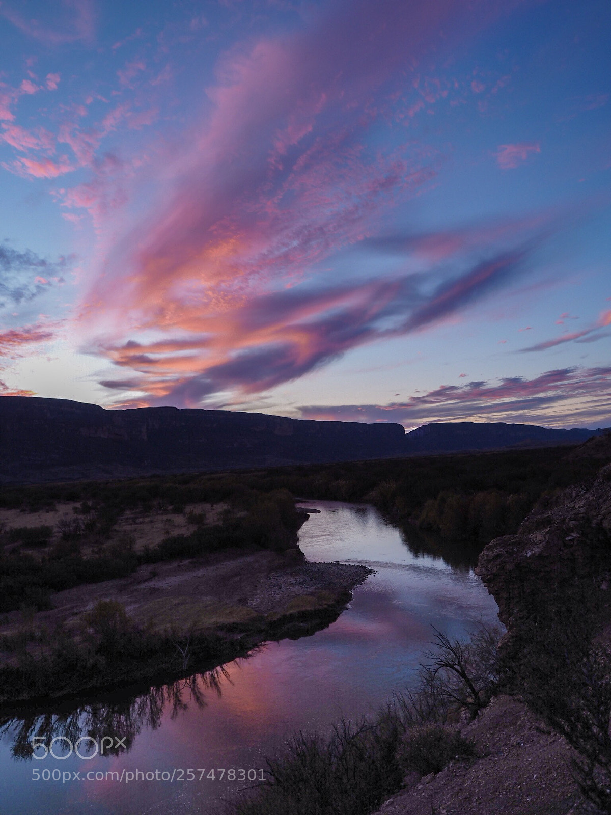 Olympus OM-D E-M5 II sample photo. Rio grande sunset photography