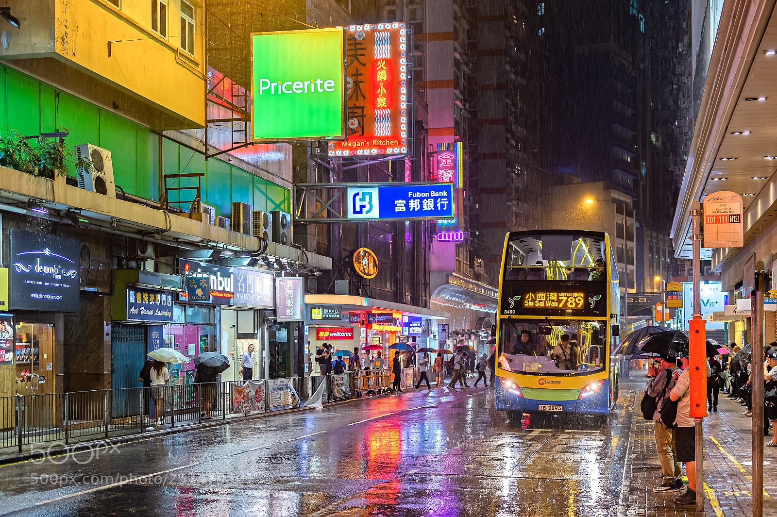 Nikon D4S sample photo. Rainy night at wan photography