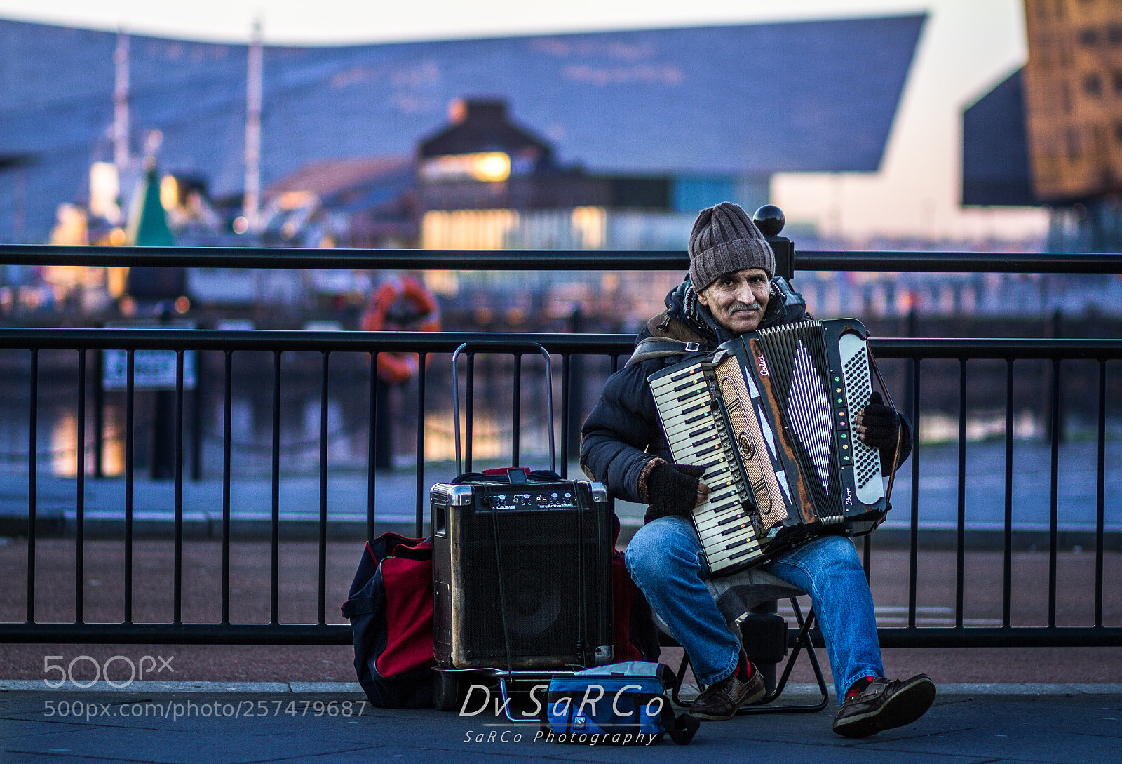 Canon EOS 7D sample photo. The musician photography