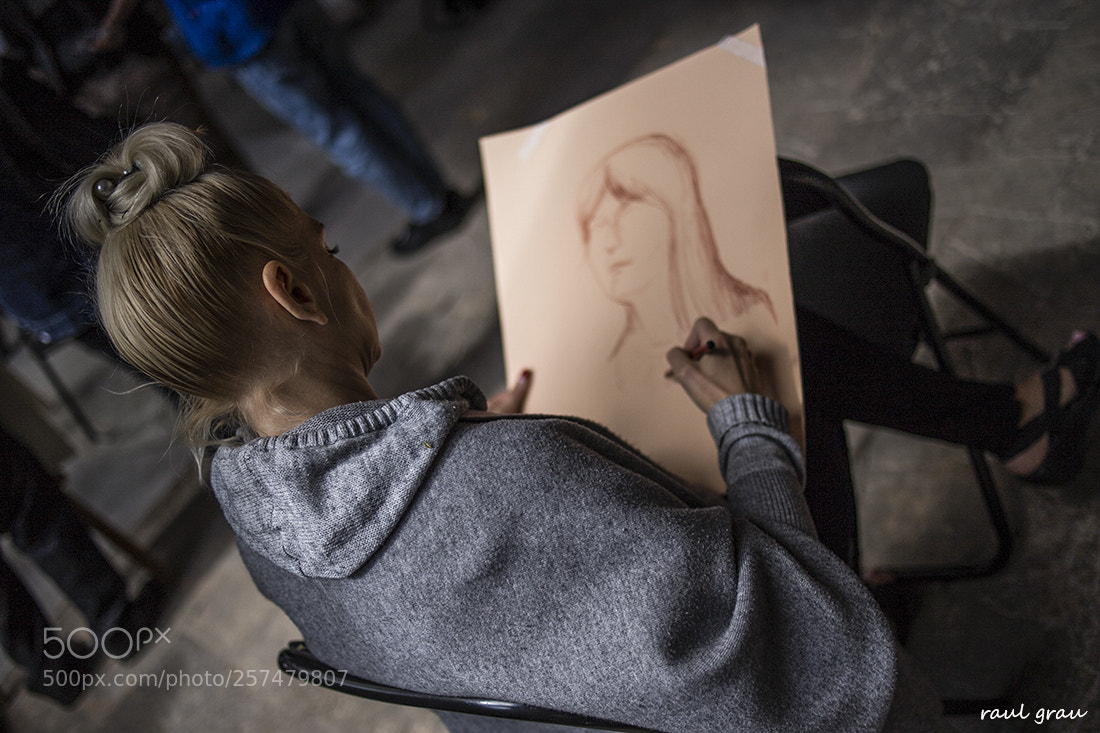 Canon EOS 6D sample photo. Pintando. photography