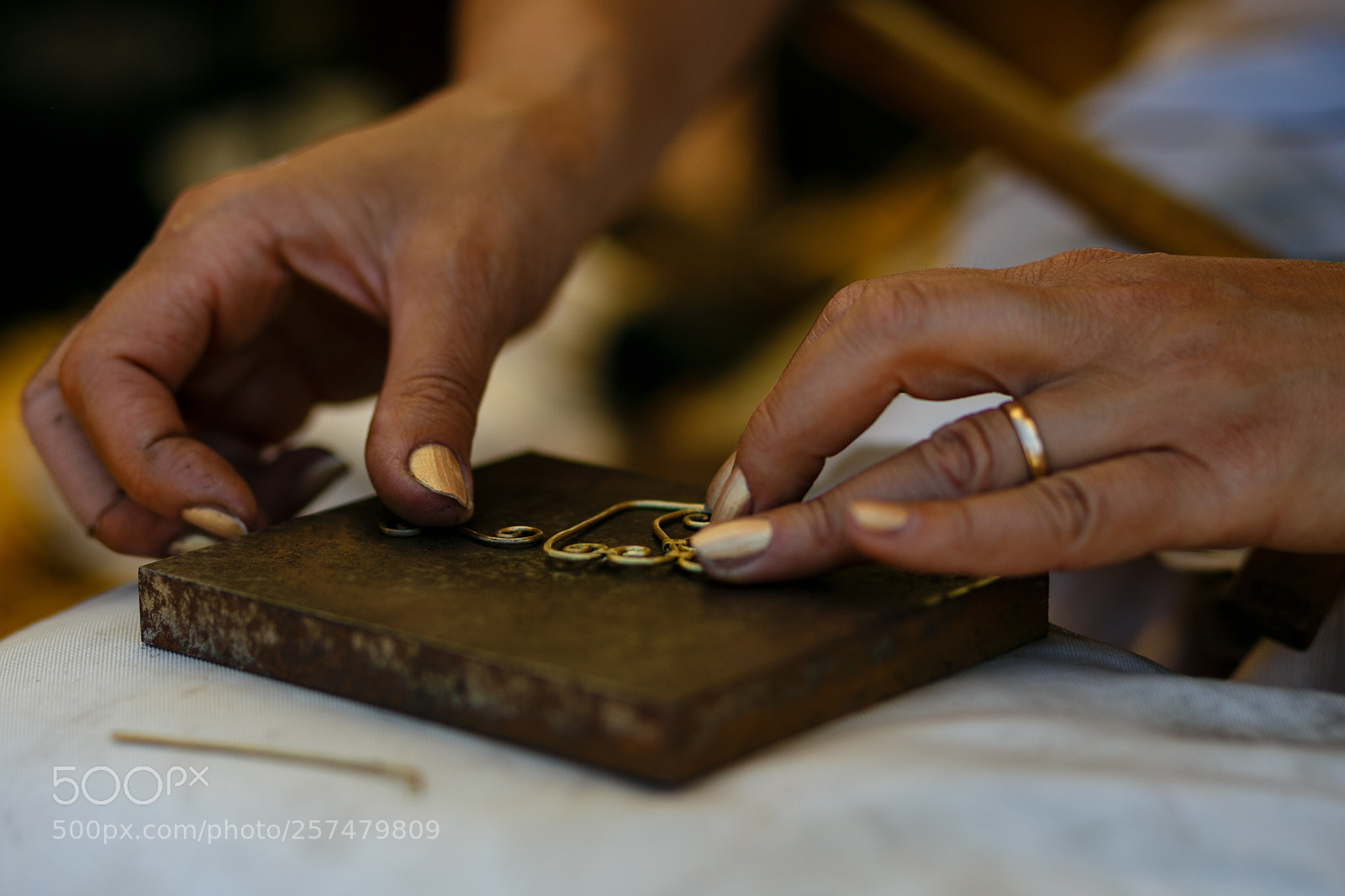 Canon EOS 6D sample photo. Gold processing photography