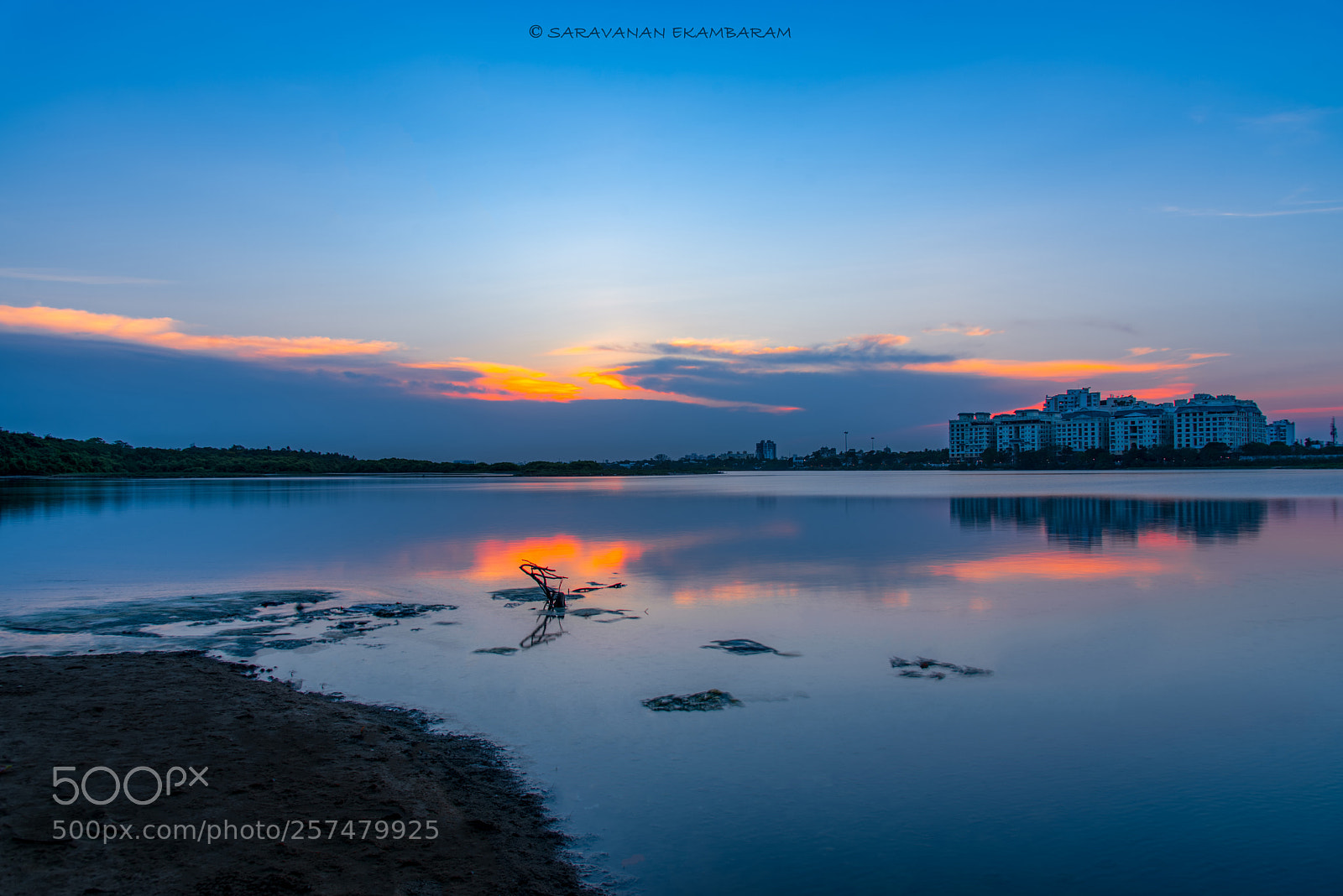 Nikon D750 sample photo. Sunset, besant nagar, broken photography