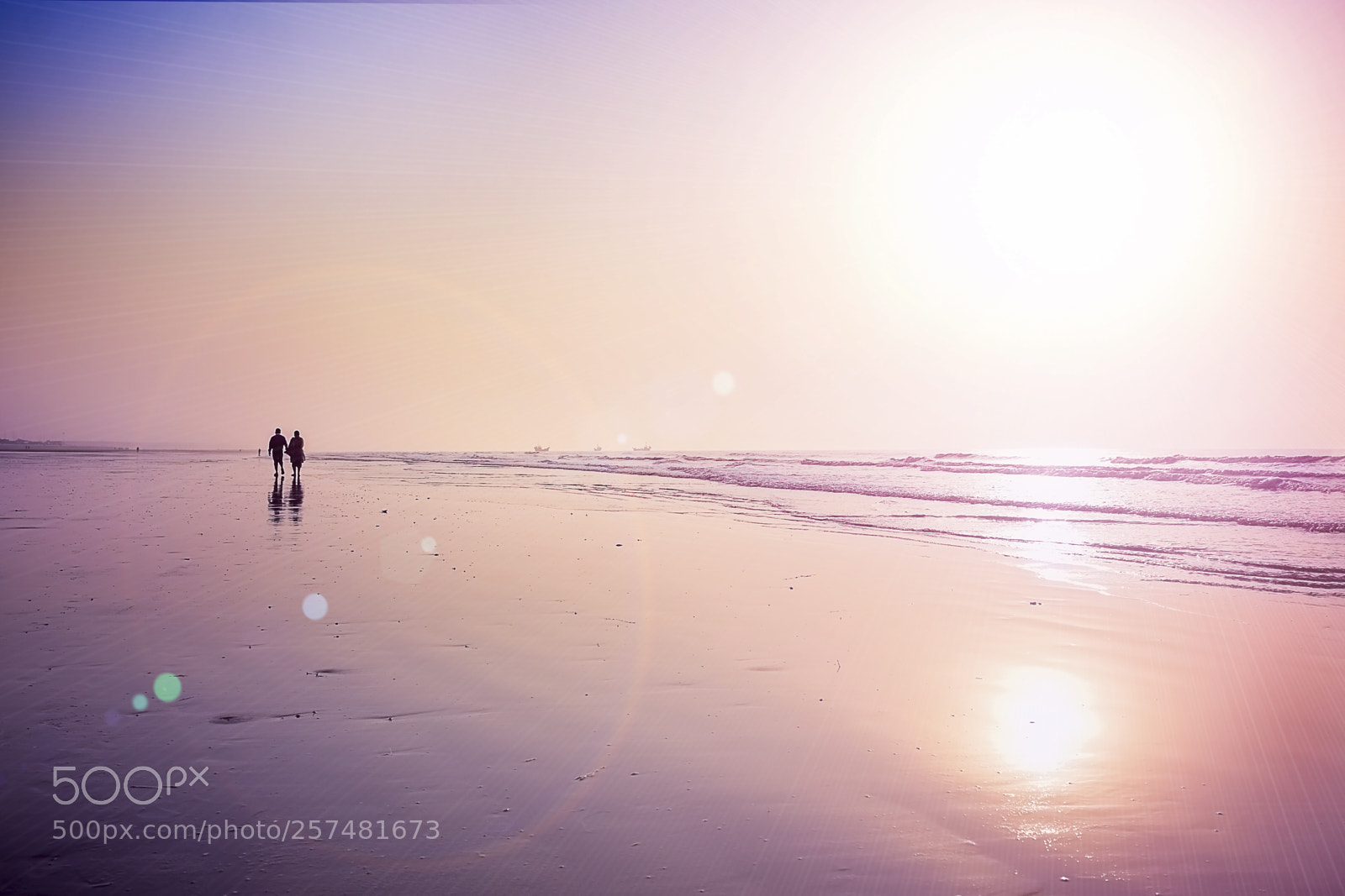 Nikon D5300 sample photo. The beach with silhouette photography