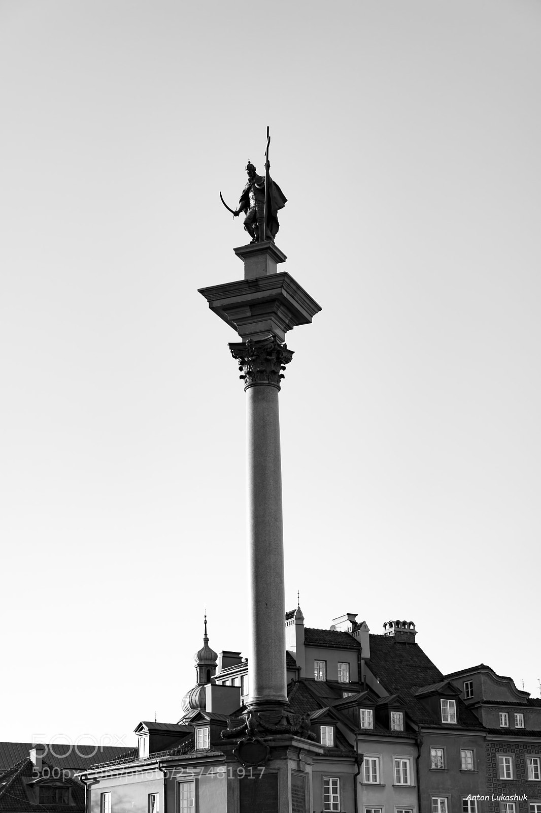Nikon D5300 sample photo. Sigismund`s column warsaw photography
