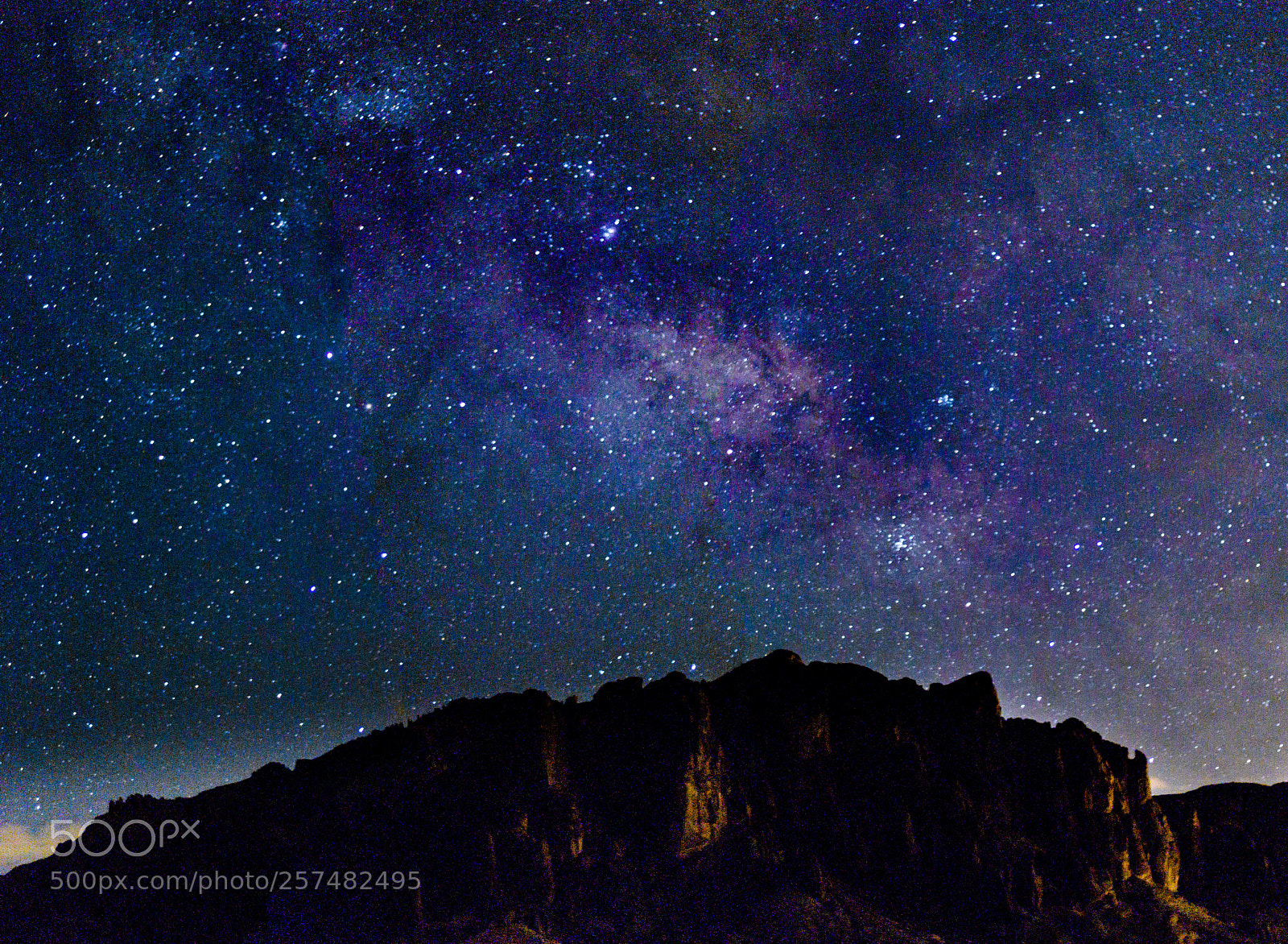 Canon EOS 7D sample photo. Milky way over the photography