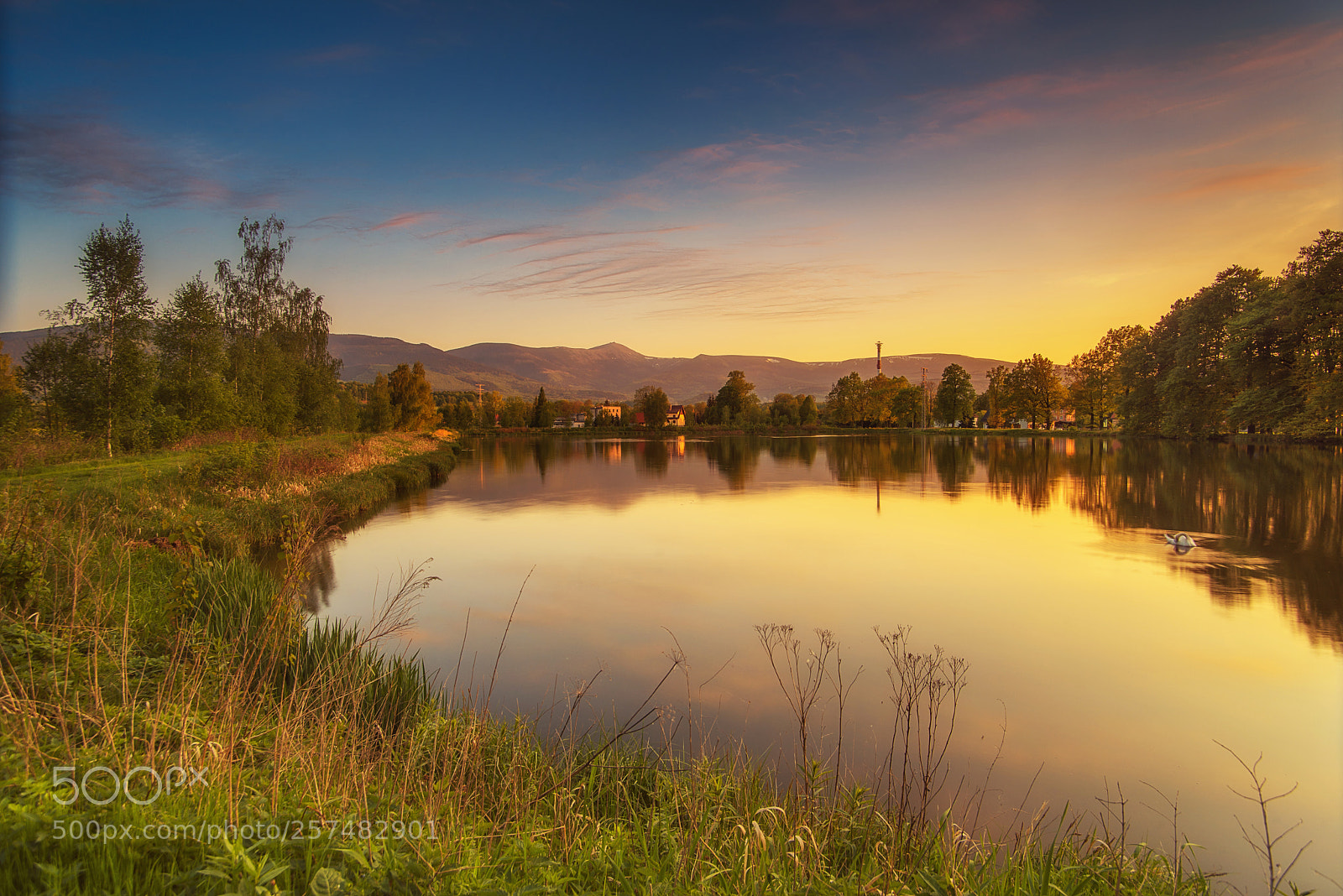 Nikon D600 sample photo. Sunset in karkonosze photography
