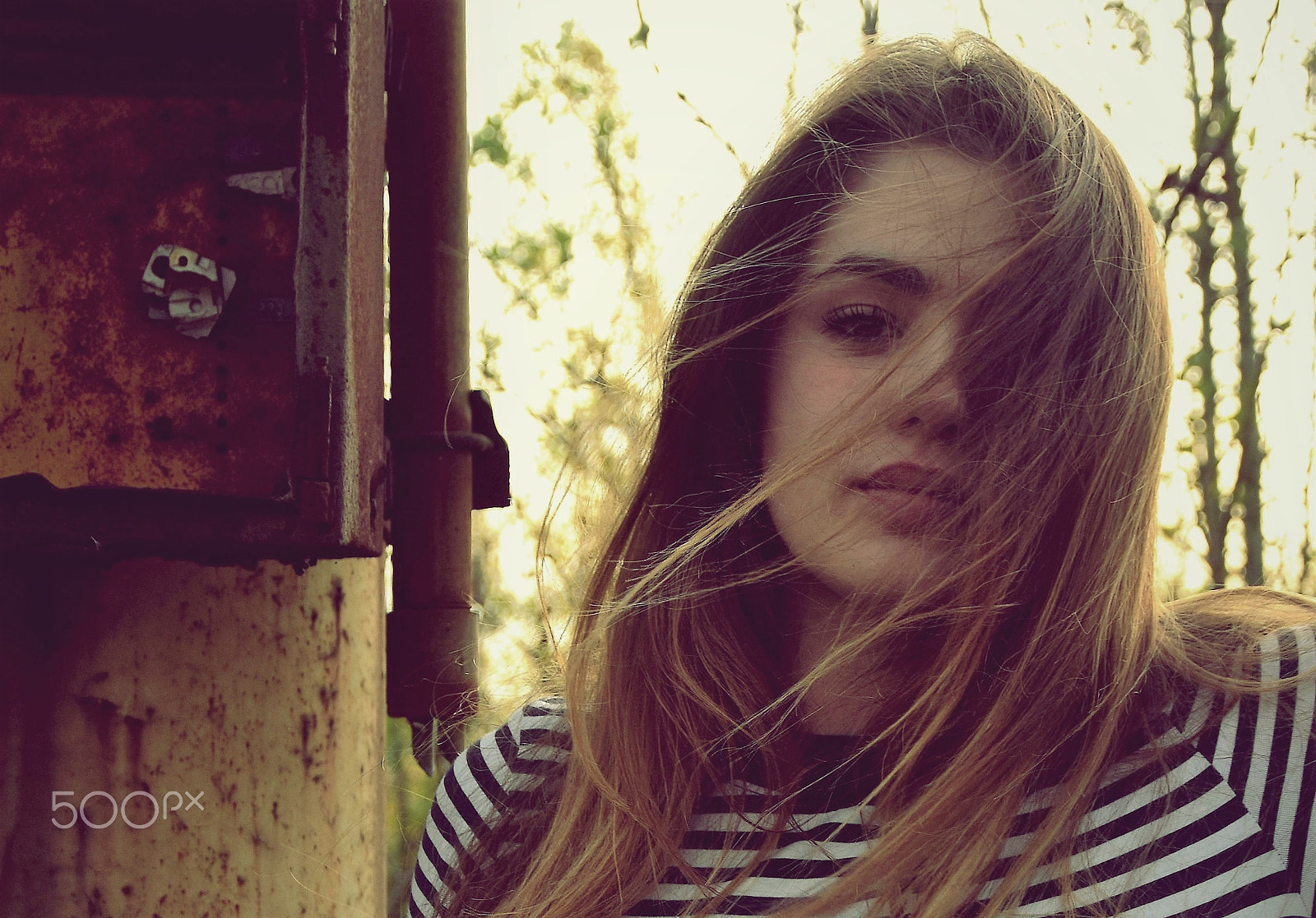 Nikon D5500 sample photo. Hair in the wind photography