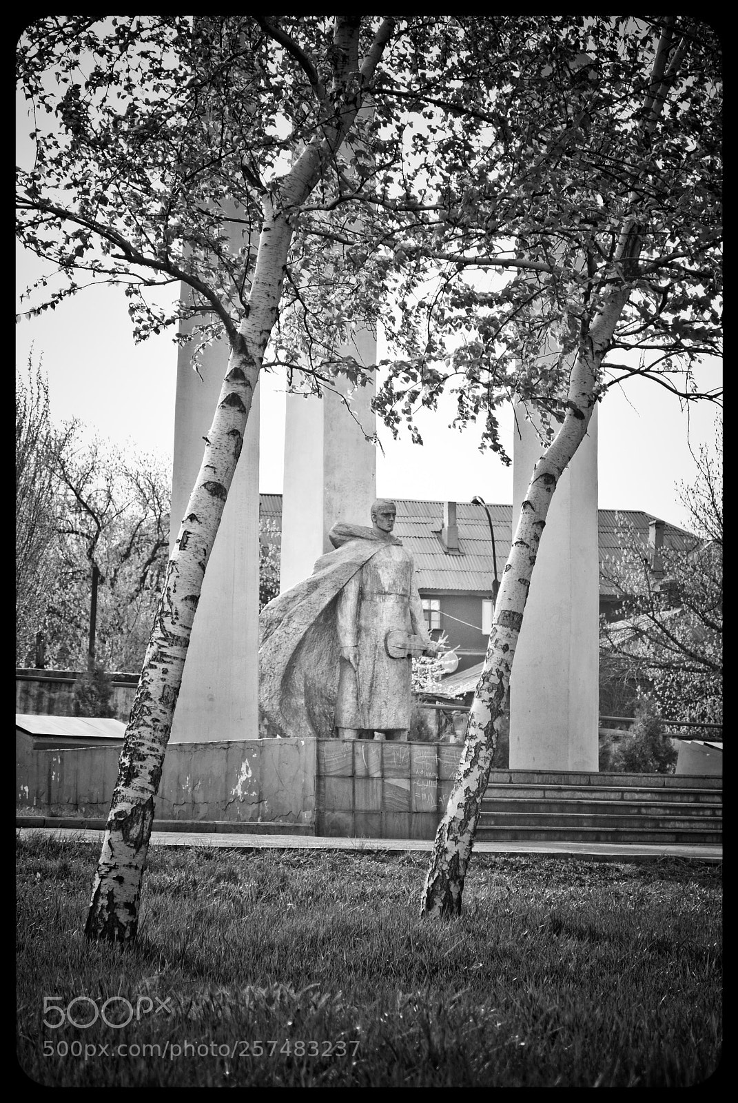 Nikon D3000 sample photo. Монумент / monument photography