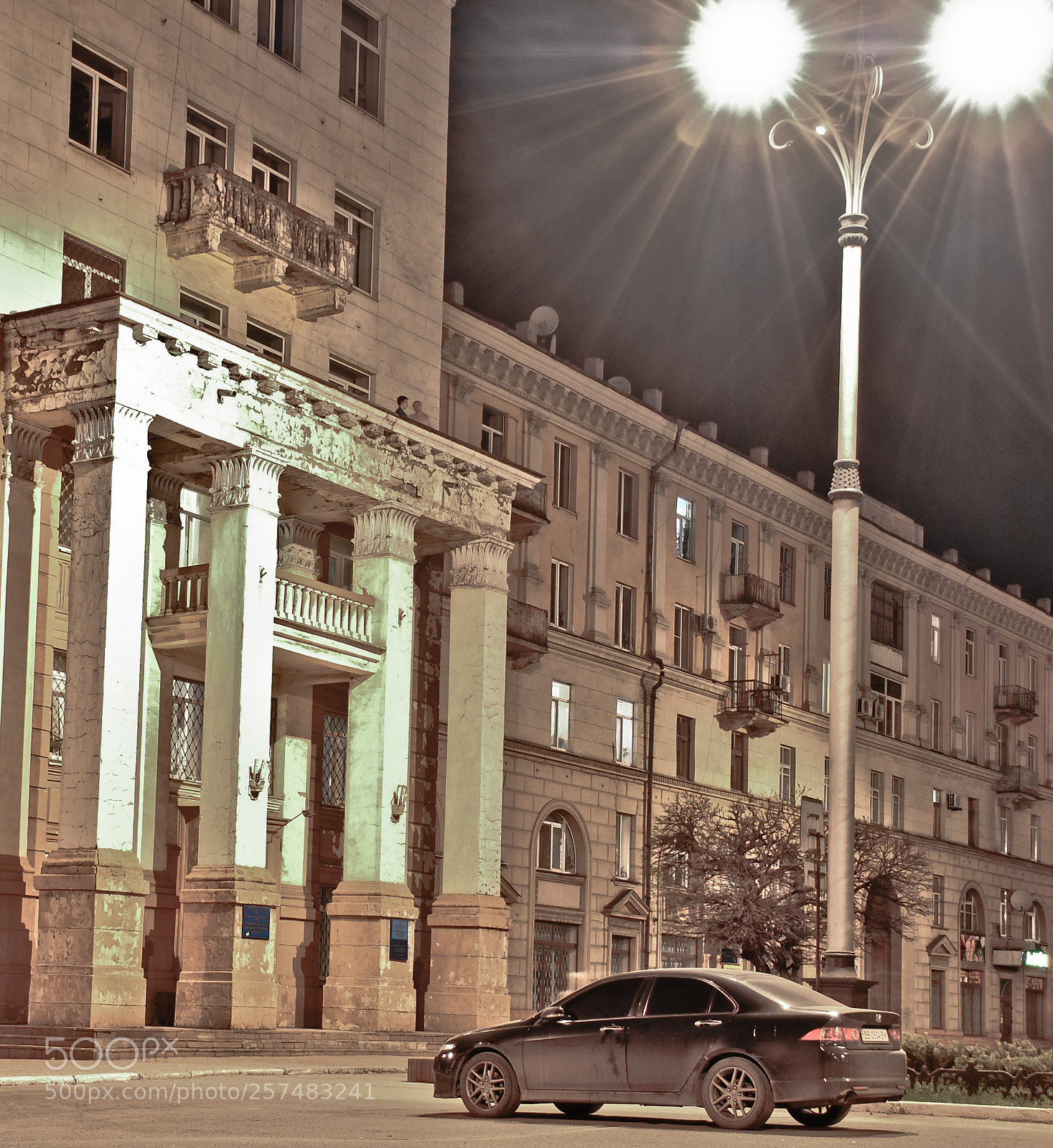Nikon D3000 sample photo. здание налоговой полиции / tax police building photography