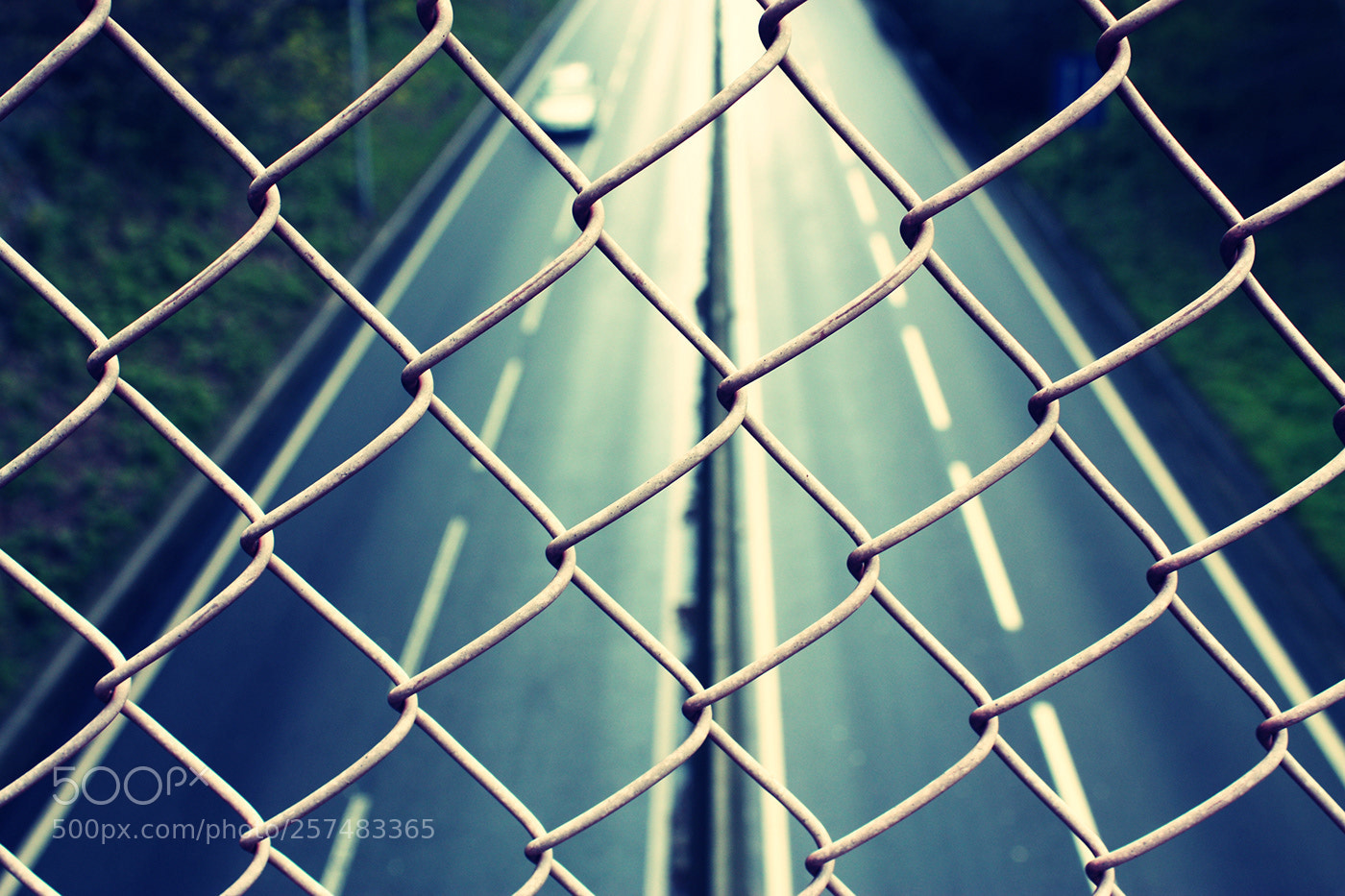 Canon EF-S 18-55mm F3.5-5.6 IS sample photo. Fence photography