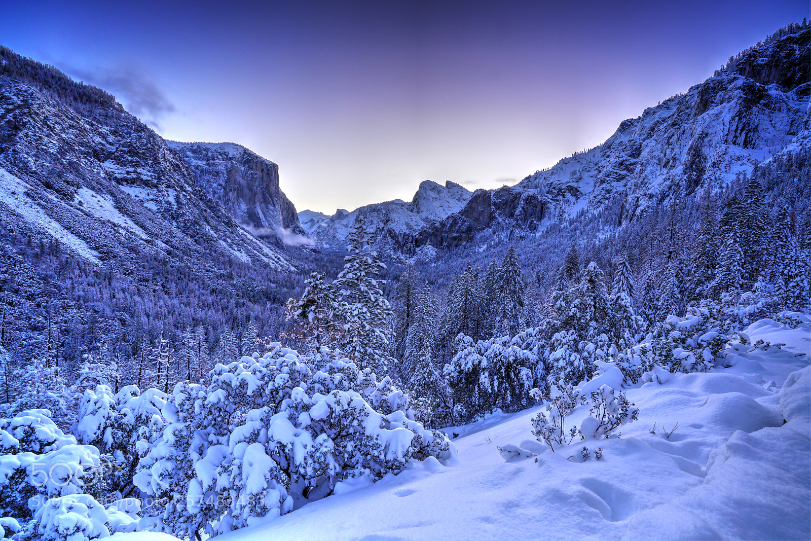 Sony a7R II sample photo. Winter yosemite 2018. photography