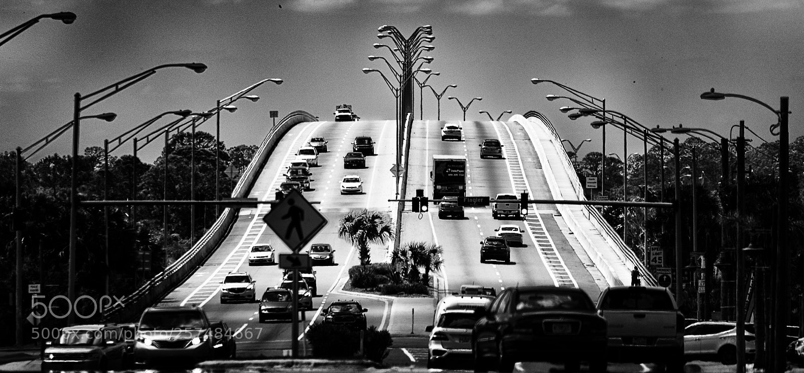 Nikon D810 sample photo. Highway photography