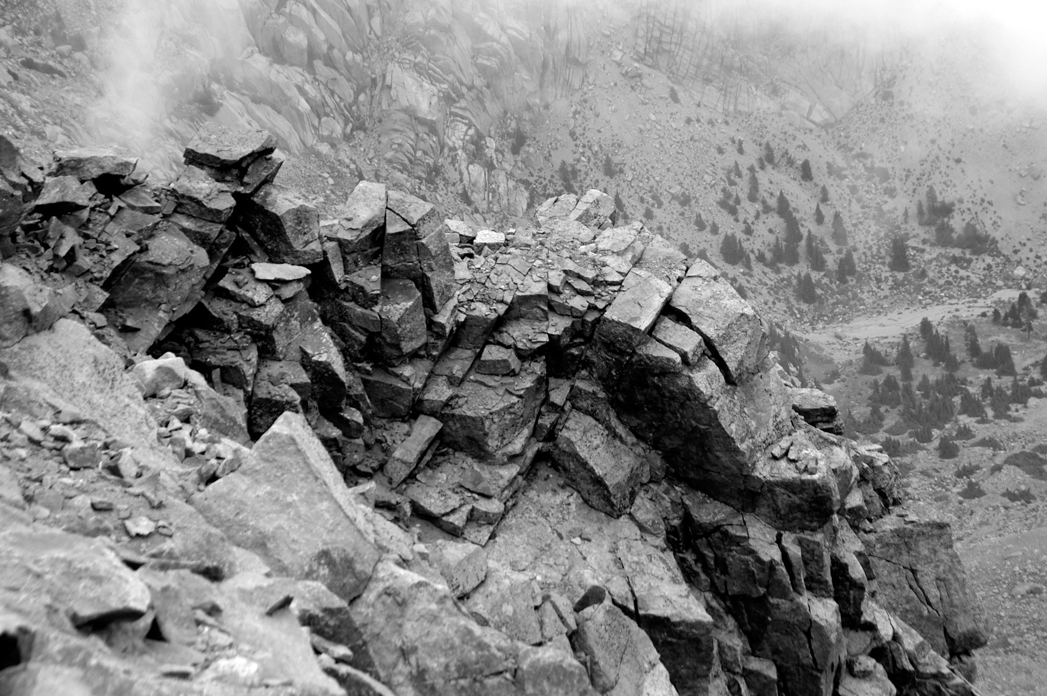 Pentax K110D sample photo. Mountain photography