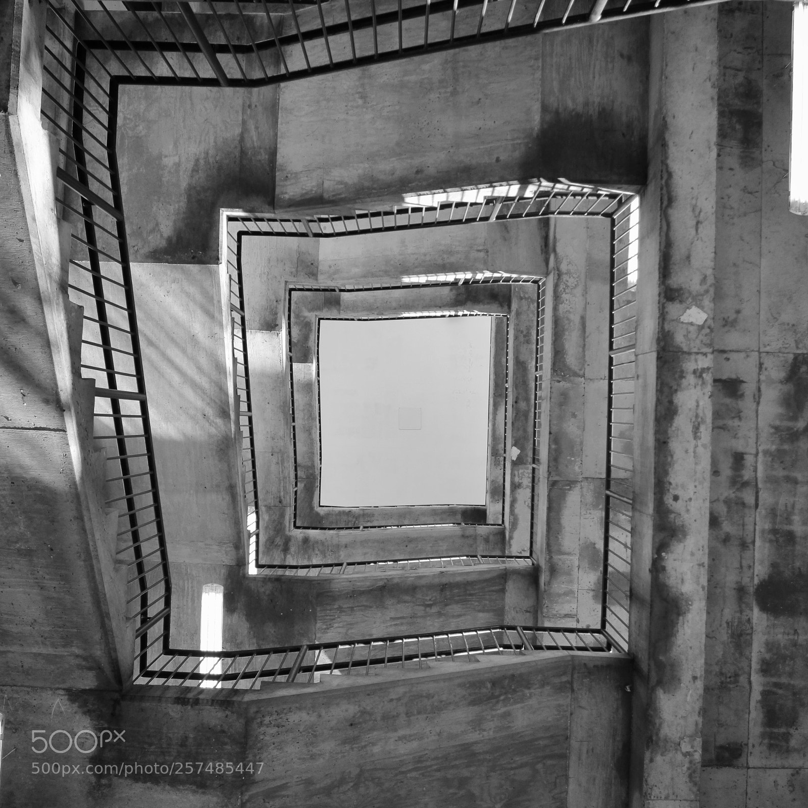 Canon EOS 60D sample photo. Stairwell photography