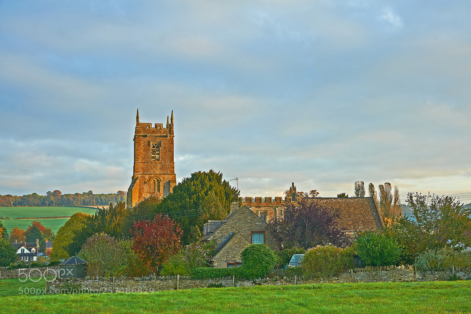Nikon D700 sample photo. Long compton, warwickshire photography