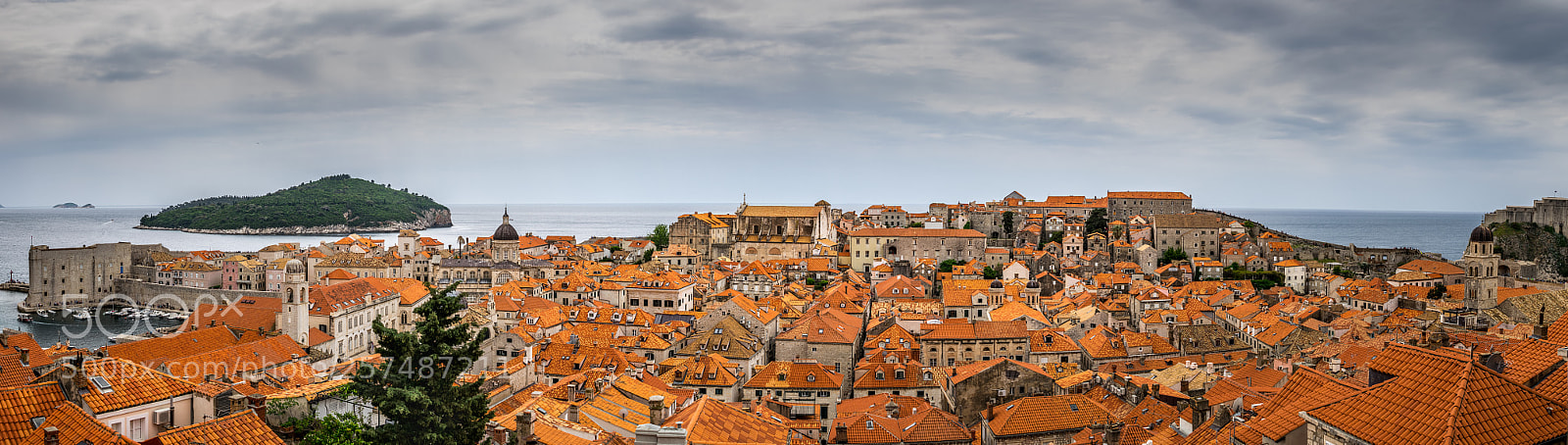Nikon D3300 sample photo. Dubrovnik old town pano photography