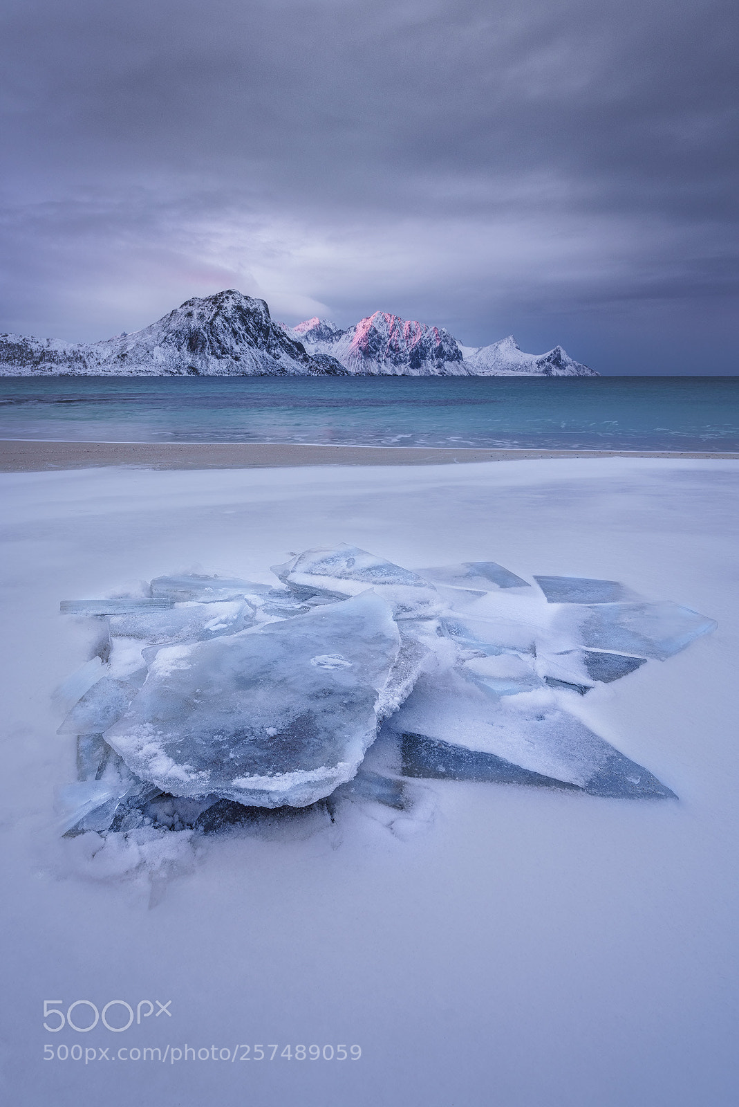 Sony a7R III sample photo. Haukland ice photography