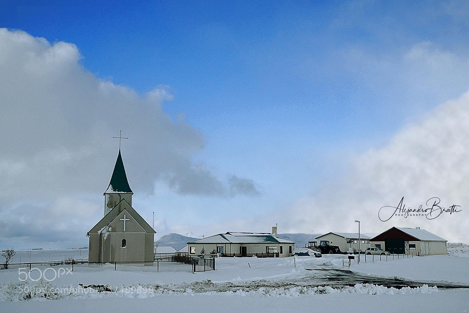 Sony a7R II sample photo. Iceland church photography