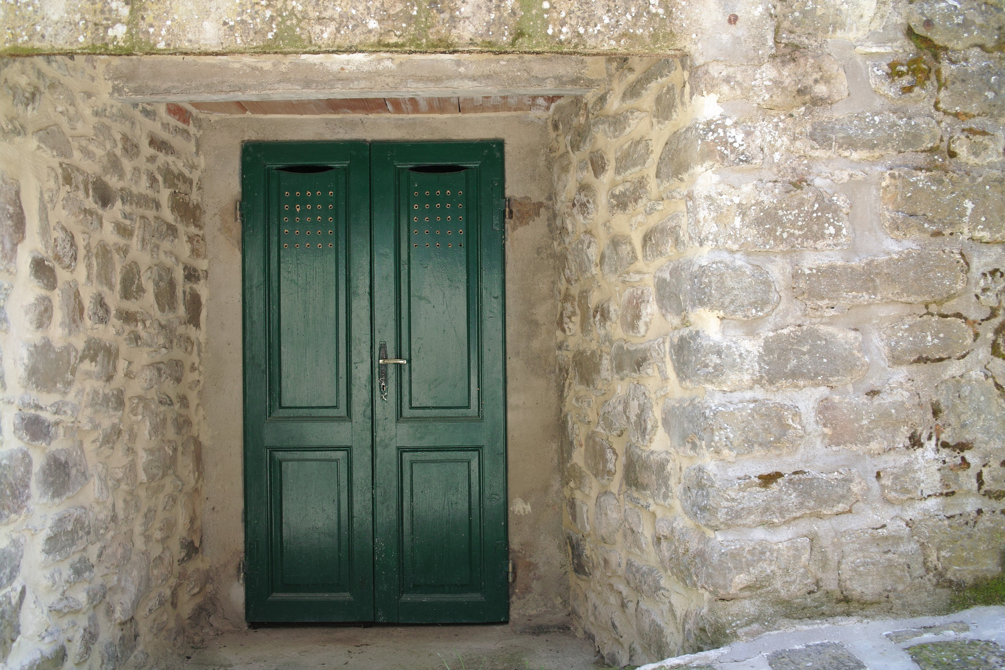 Sigma DP2 sample photo. Green door photography