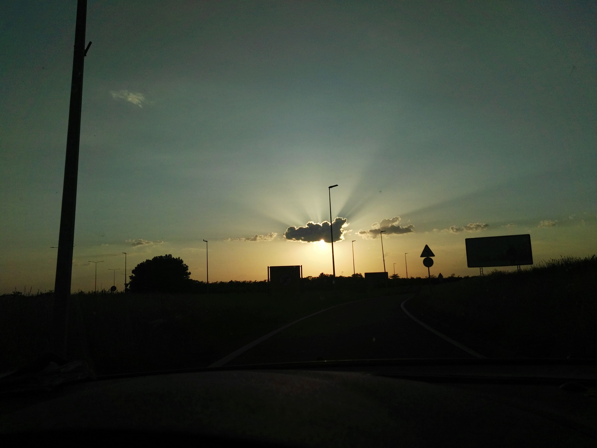 HUAWEI GX8 sample photo. Sunset photography