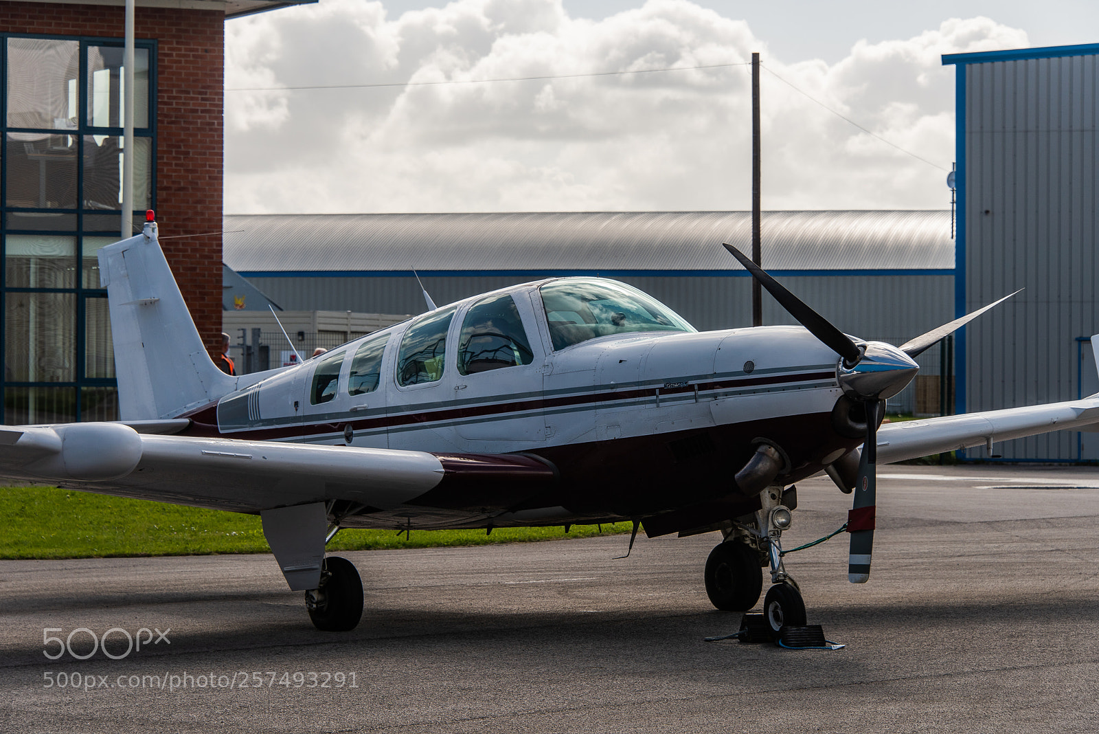 Nikon D810 sample photo. Beechcraft a36 bonanza photography
