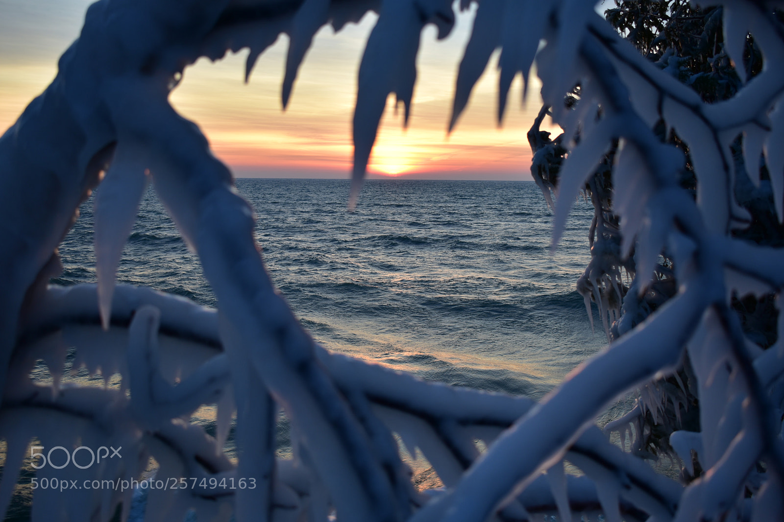 Nikon D3400 sample photo. Cave point sunrise photography