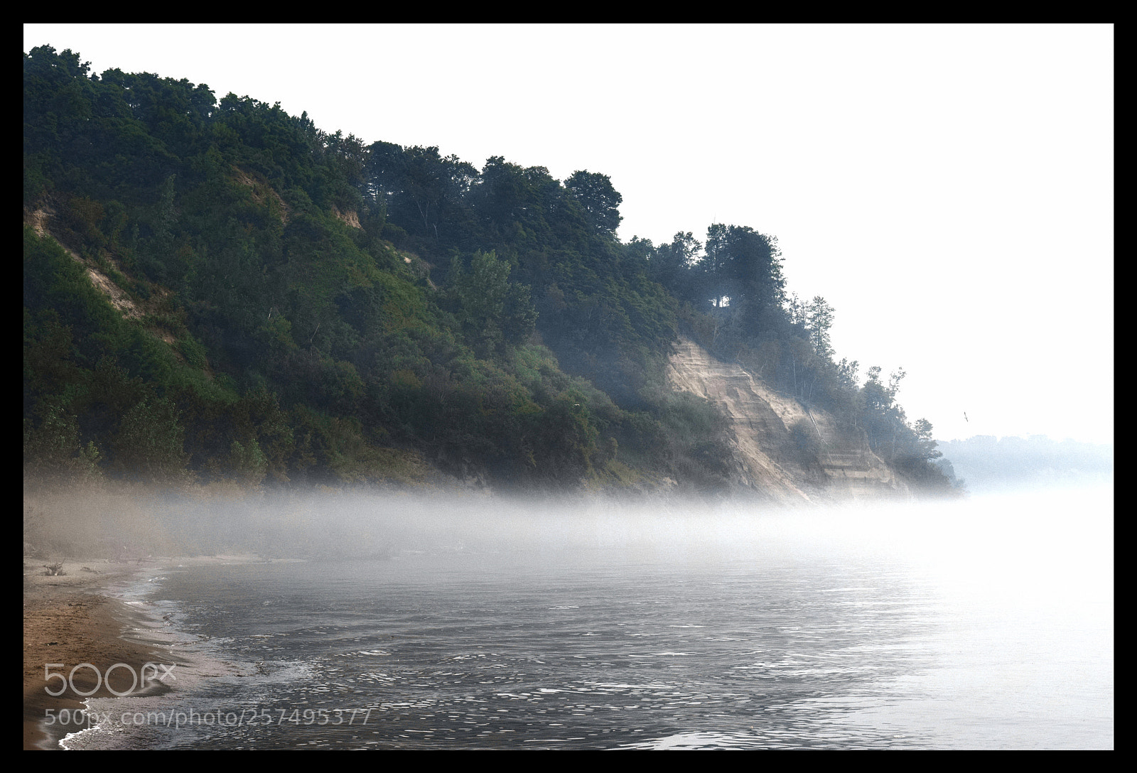 Nikon D3300 sample photo. Lakeshore mist photography