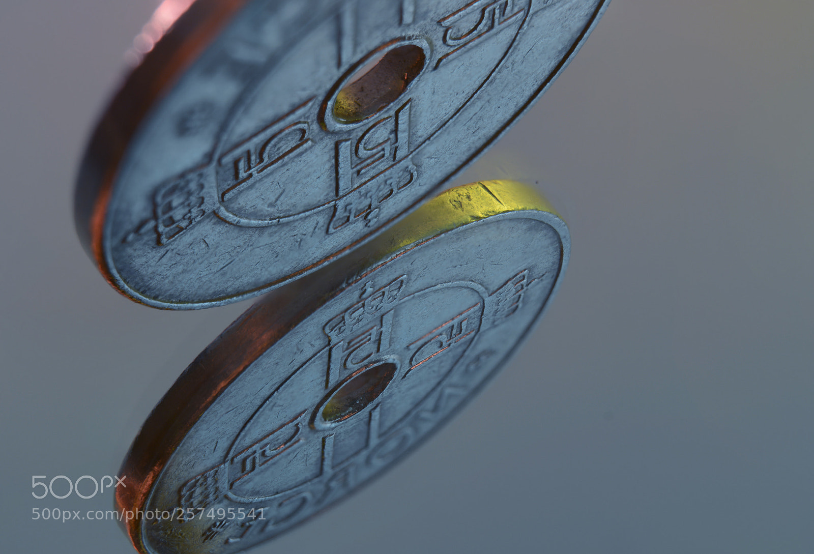 Nikon D5200 sample photo. Coin photography
