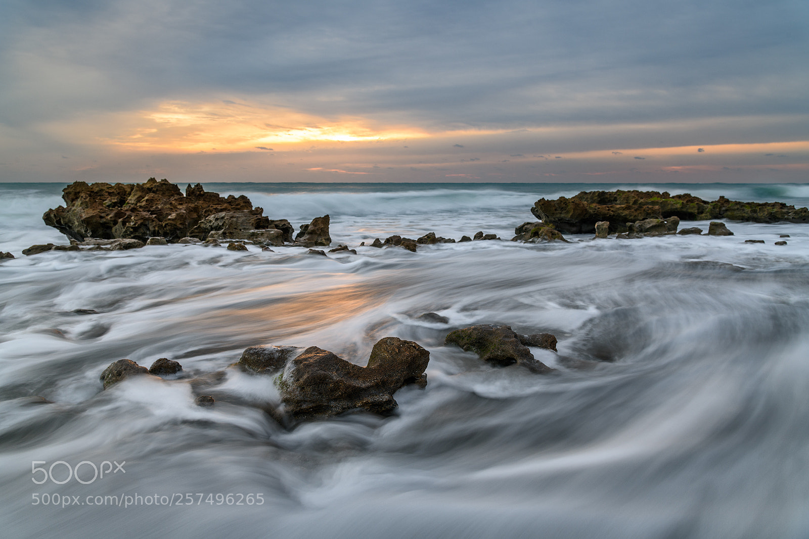 Nikon D850 sample photo. Morning waves photography