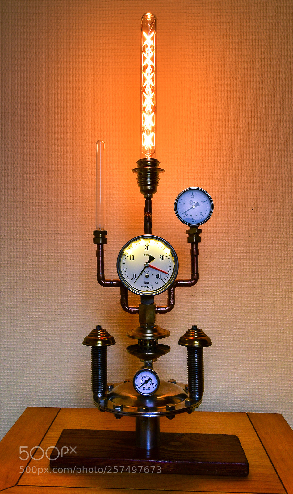 Nikon D500 sample photo. Création lampe industrielle. photography