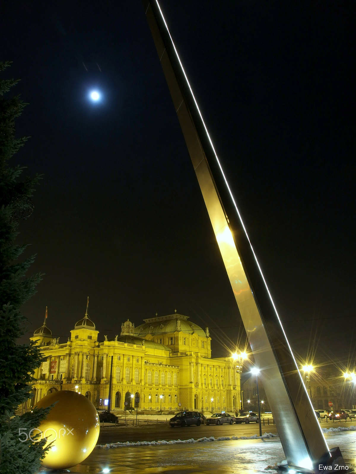 Olympus XZ-2 iHS sample photo. Croatian national theatre in zagreb. photography