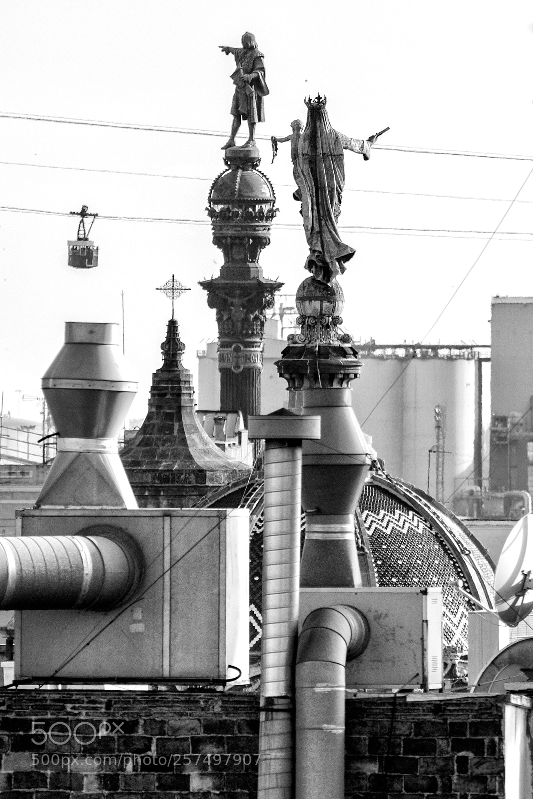 Canon EOS 7D Mark II sample photo. Barcelona: compacted photography