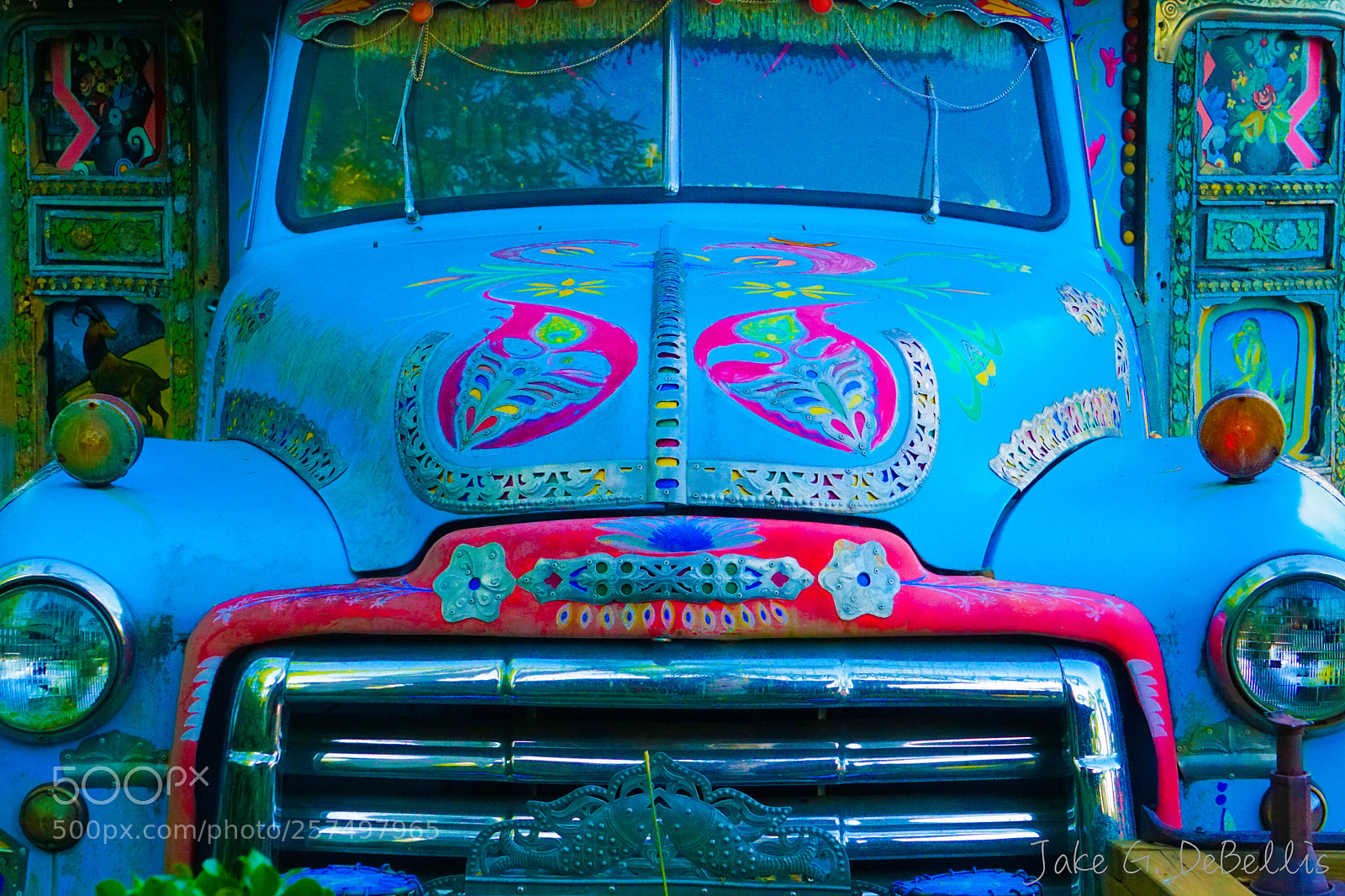 Sony a6300 sample photo. Color truck photography