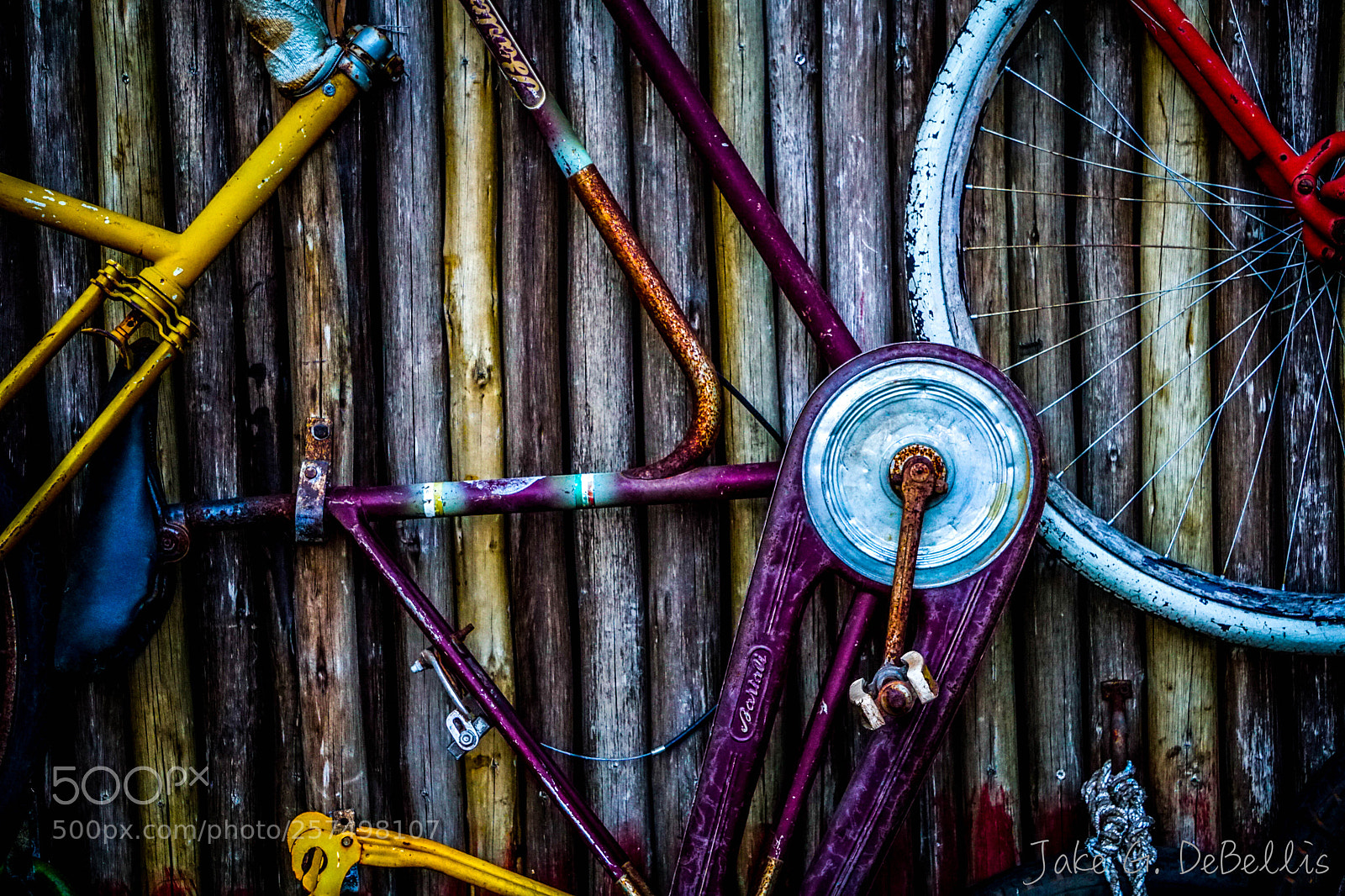 Sony a6300 sample photo. Bike wall pt. 2 photography