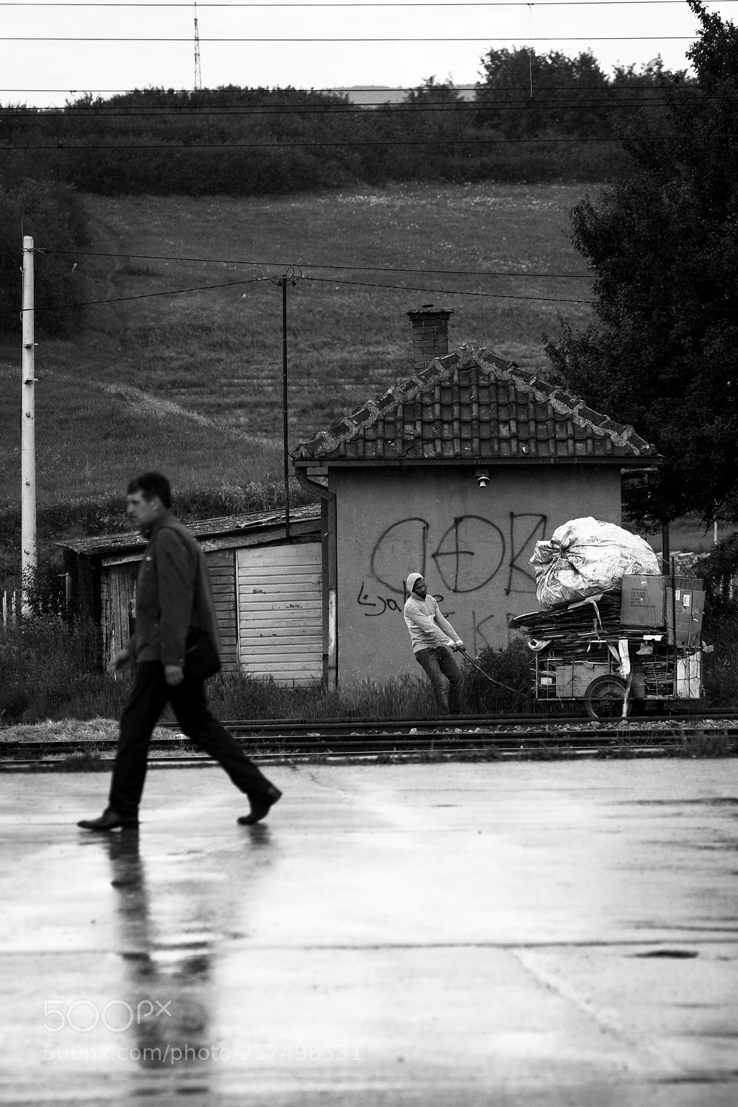 Canon EOS 5D sample photo. Rain day photography