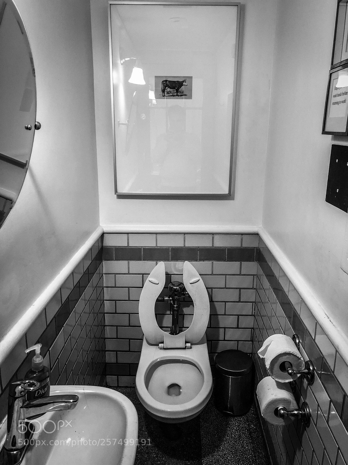 Apple iPhone X sample photo. Restroom  photography