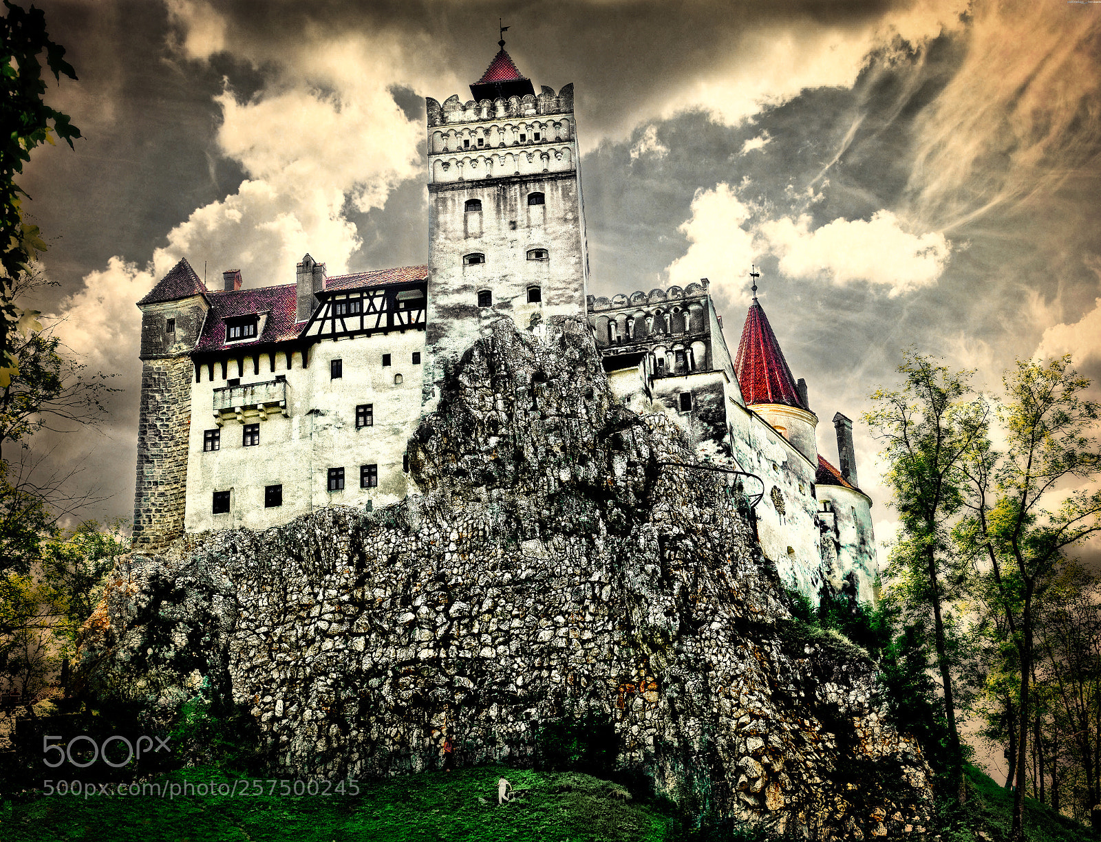 Olympus OM-D E-M1 sample photo. Escape from dracula's castle photography