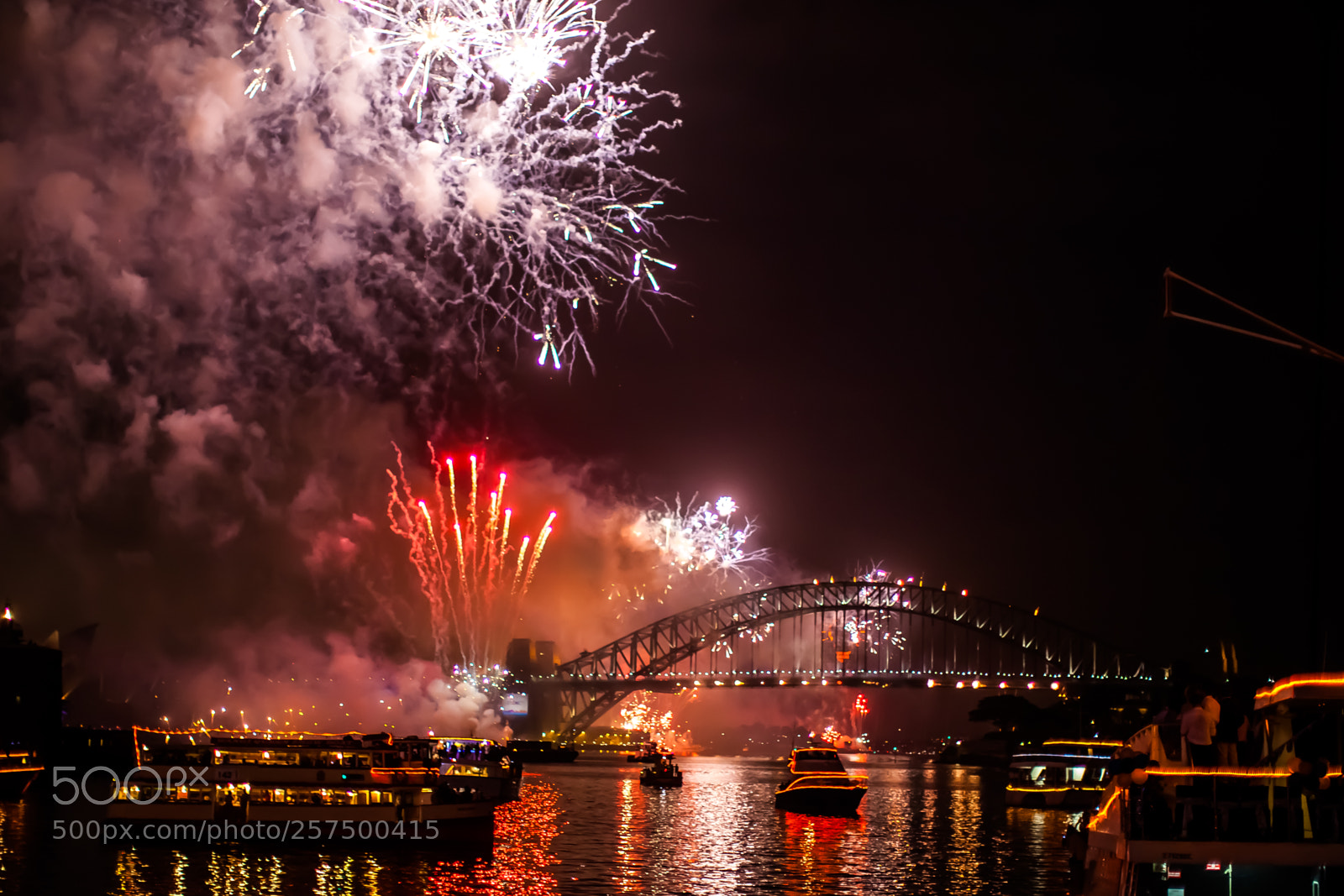 Canon EOS 5D Mark II sample photo. Fireworks photography