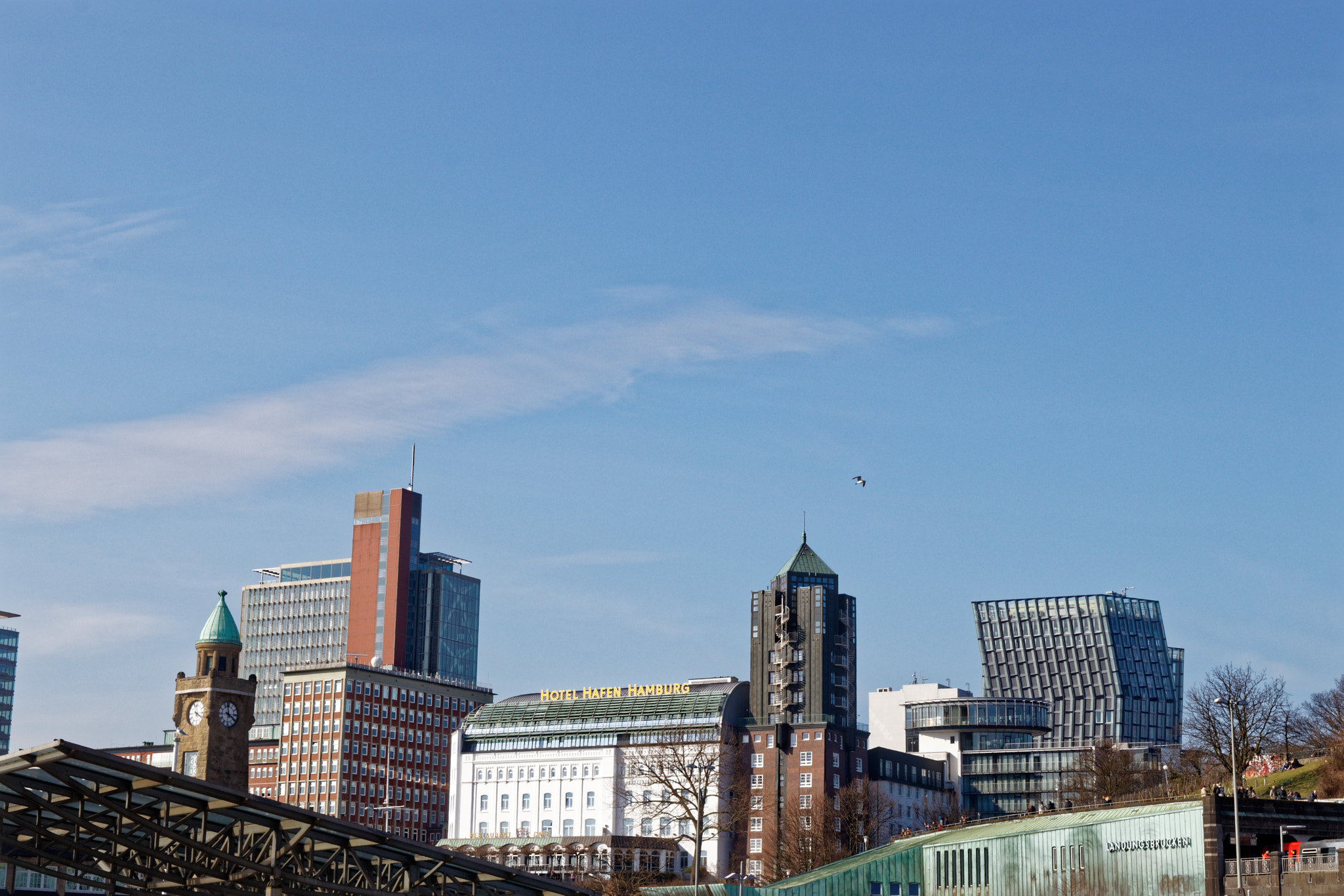 Tamron SP AF 17-50mm F2.8 XR Di II LD Aspherical (IF) sample photo. Buildings of hamburg photography