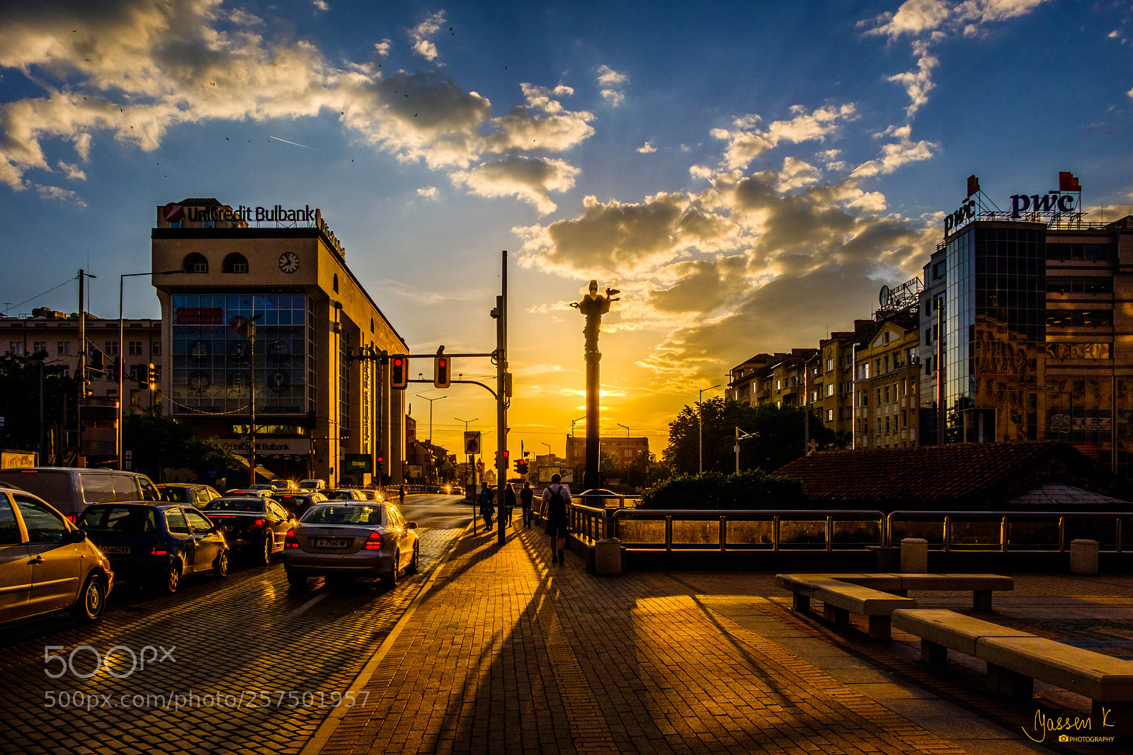Fujifilm X-T2 sample photo. City sunset photography