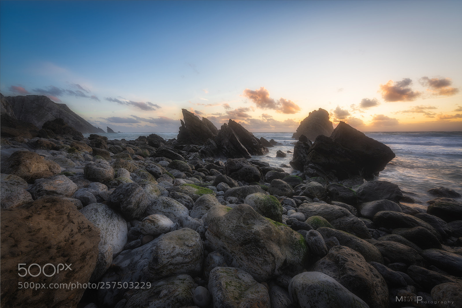 Nikon D810 sample photo. Adraga sunset photography
