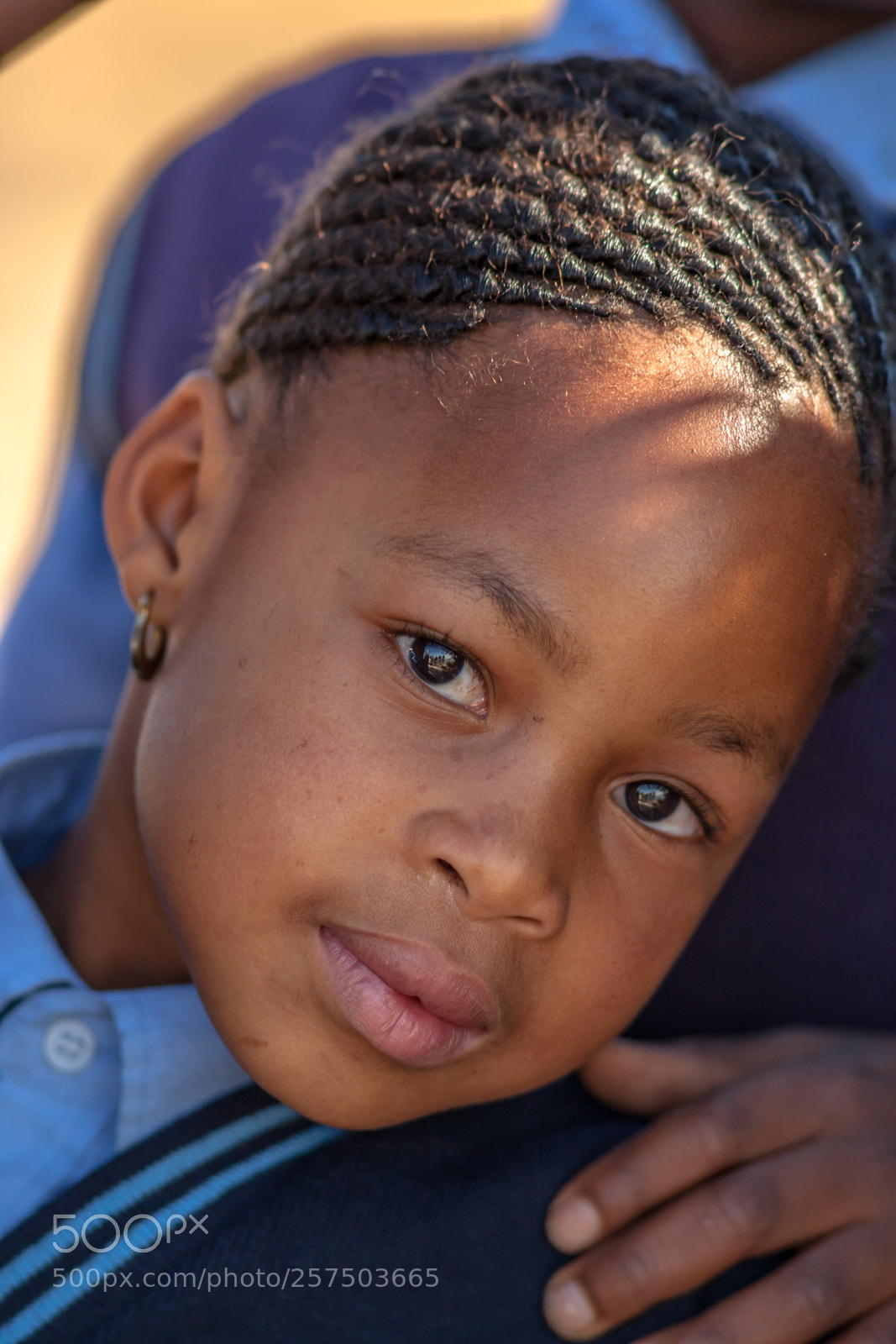 Canon EOS 5D Mark II sample photo. African little girl photography