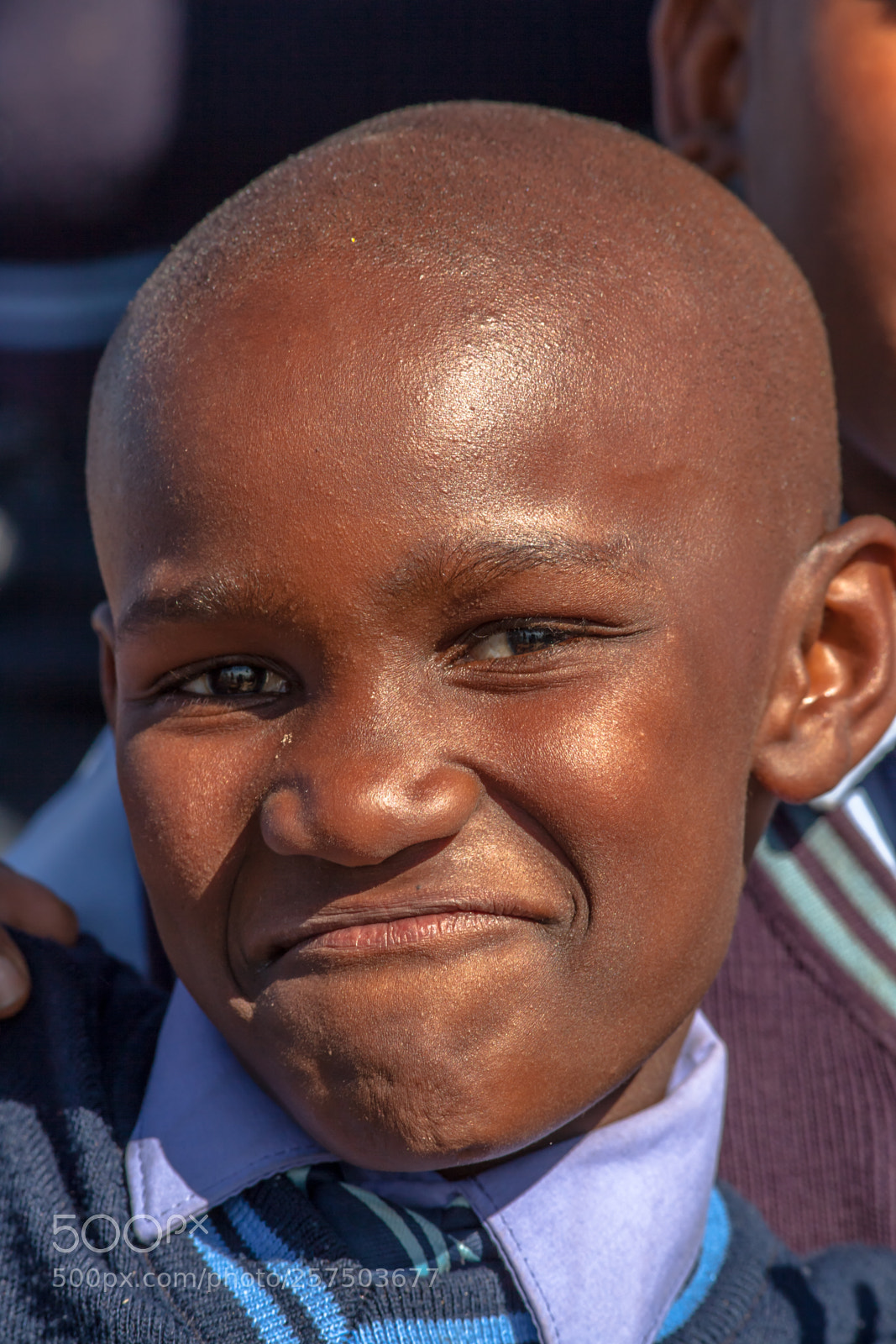 Canon EOS 5D Mark II sample photo. African child smiling photography