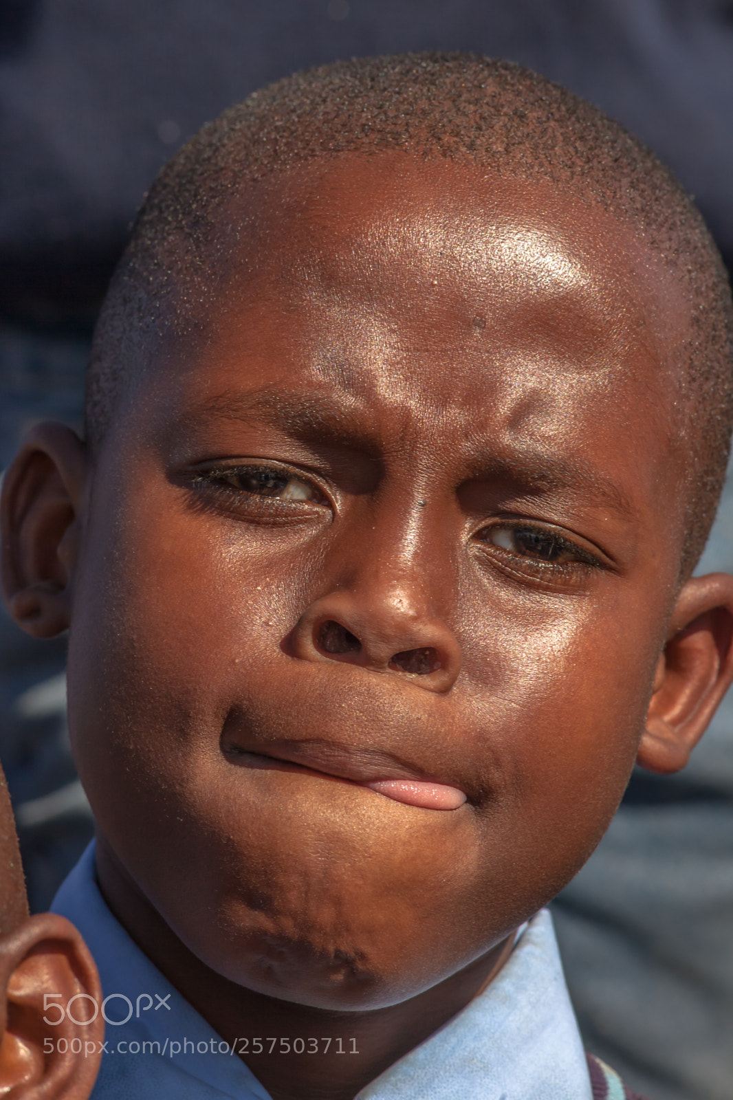 Canon EOS 5D Mark II sample photo. African little child photography