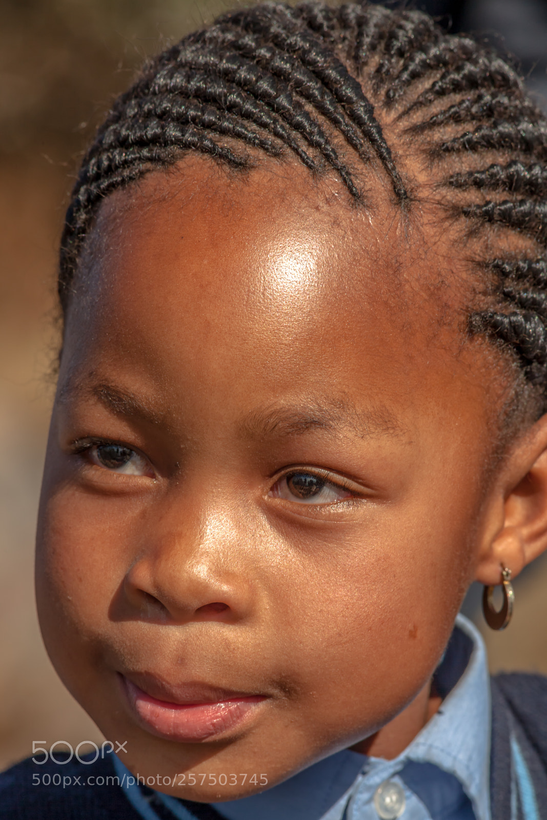 Canon EOS 5D Mark II sample photo. African little girl photography