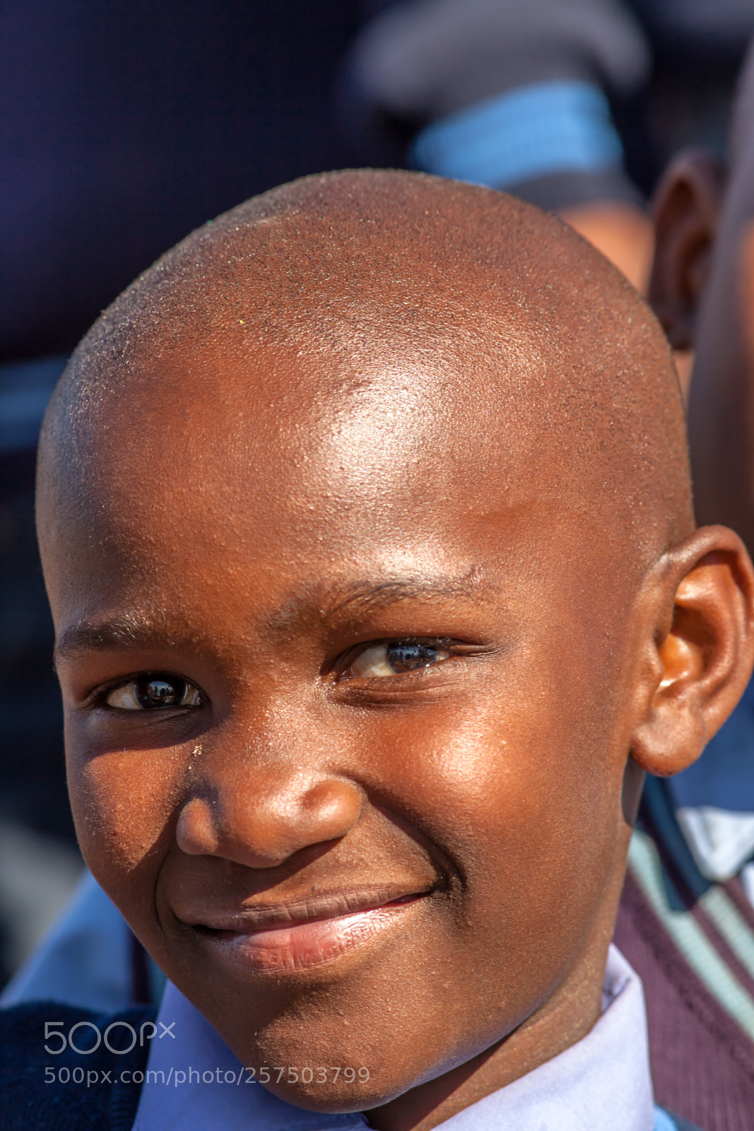 Canon EOS 5D Mark II sample photo. Smiling child portrait photography