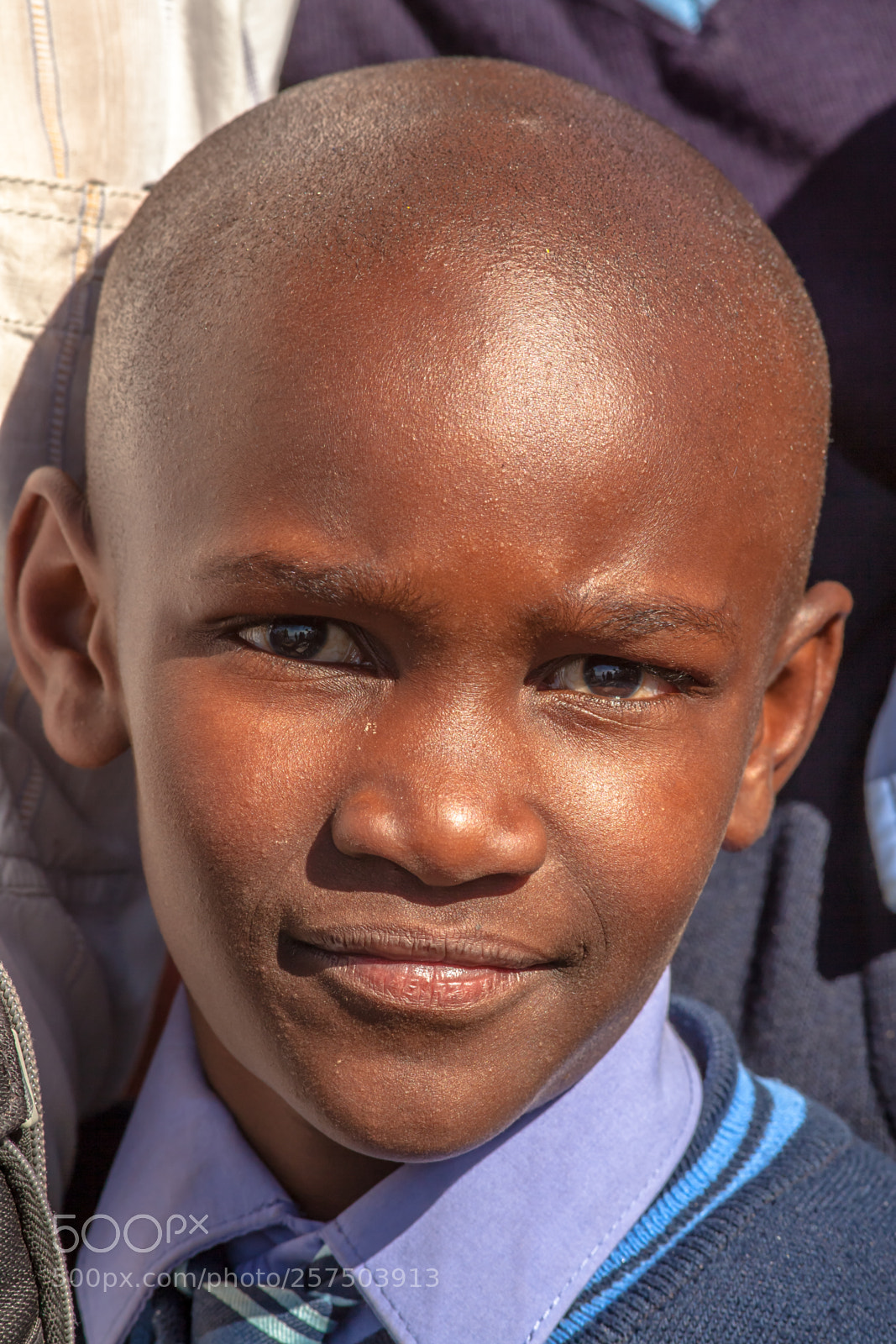 Canon EOS 5D Mark II sample photo. African child portrait photography